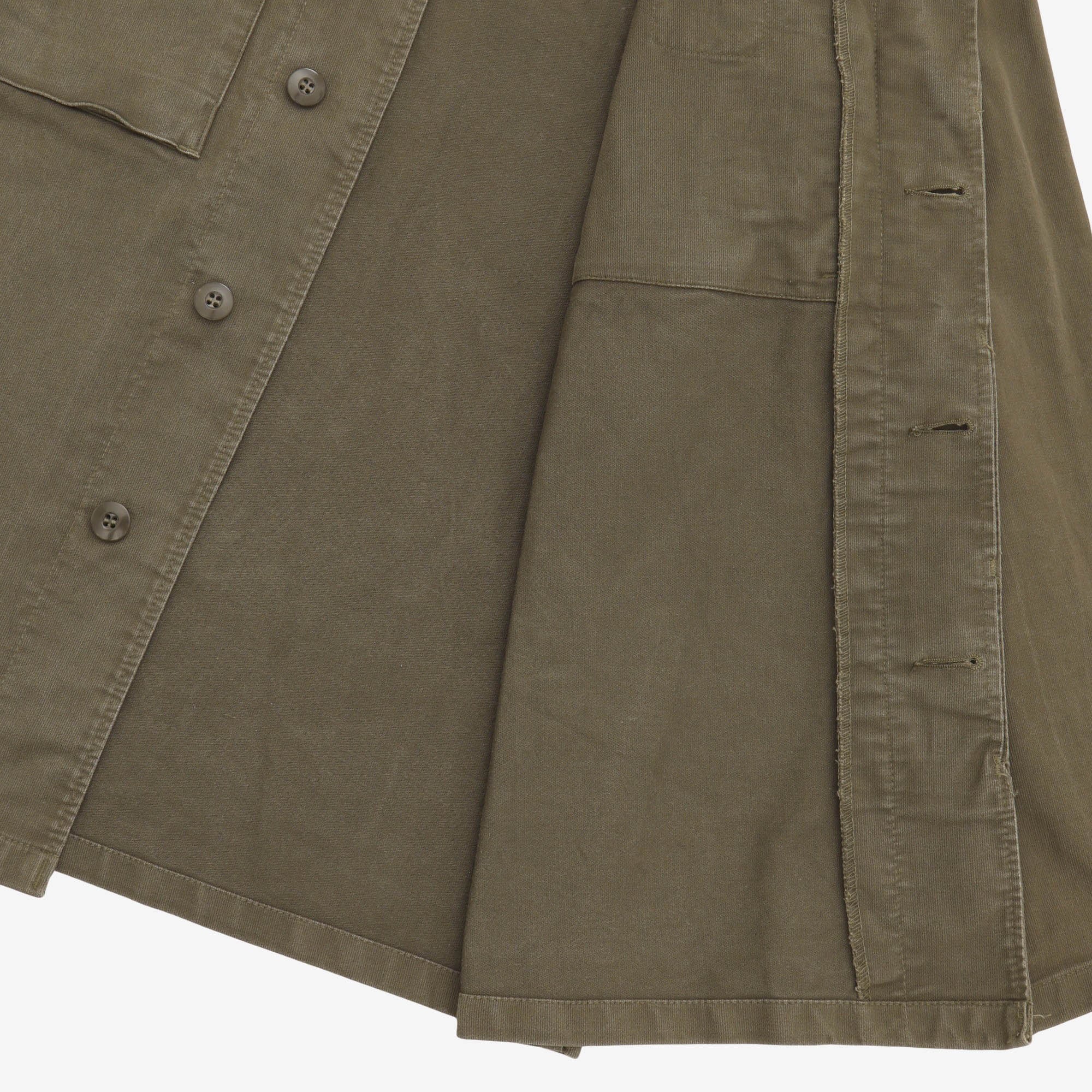 Canvas Army Overshirt