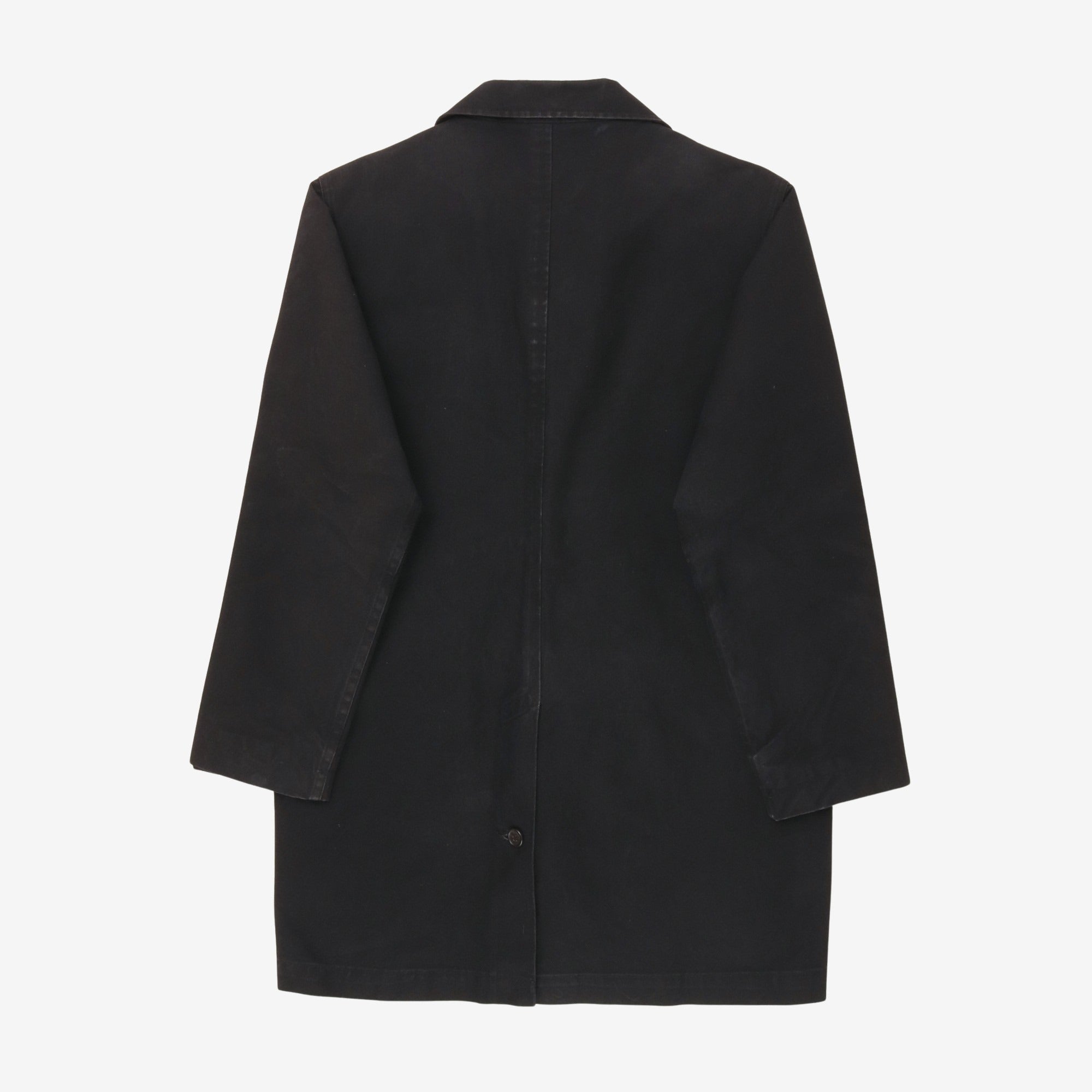 Wax Canvas Trench Coat