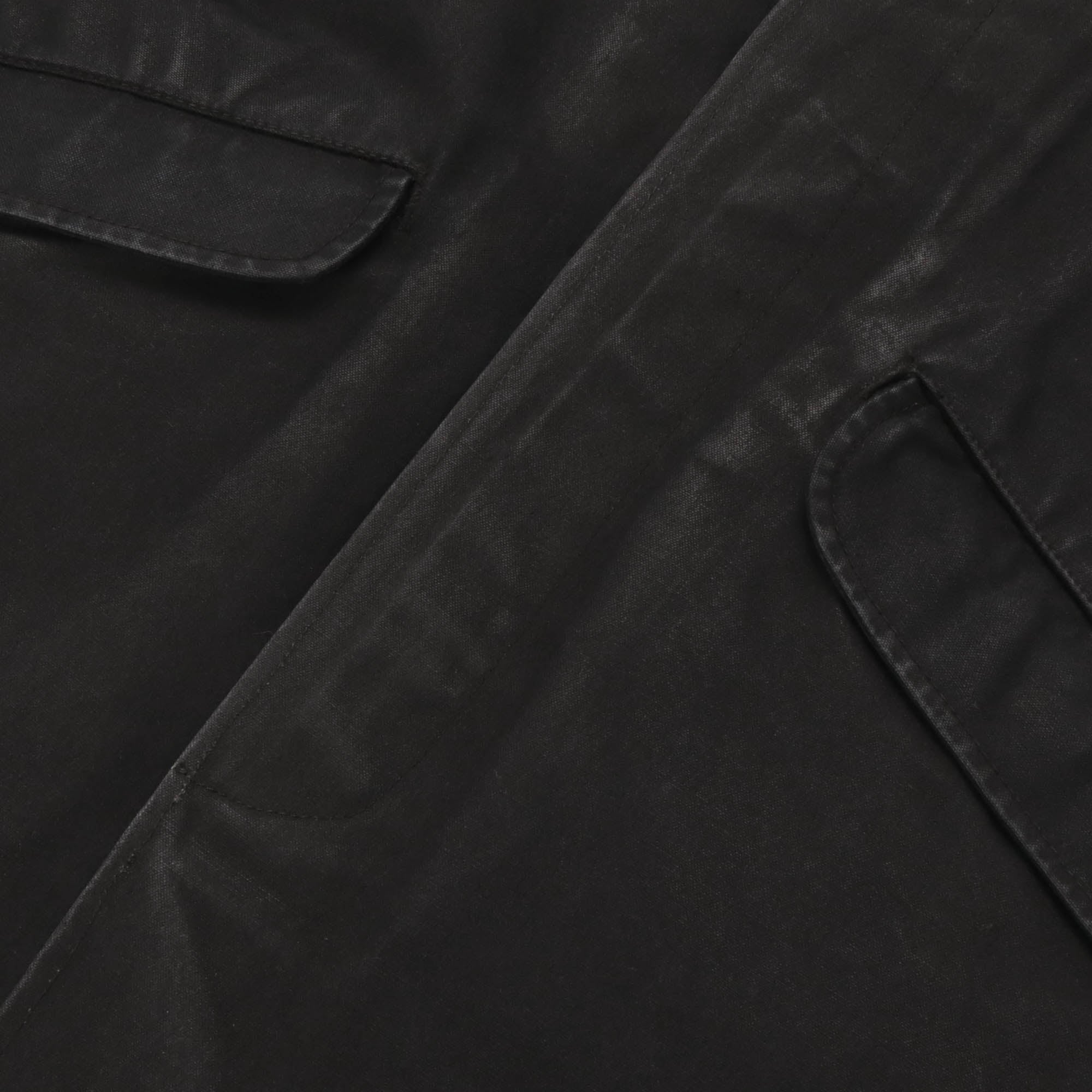 Wax Canvas Trench Coat