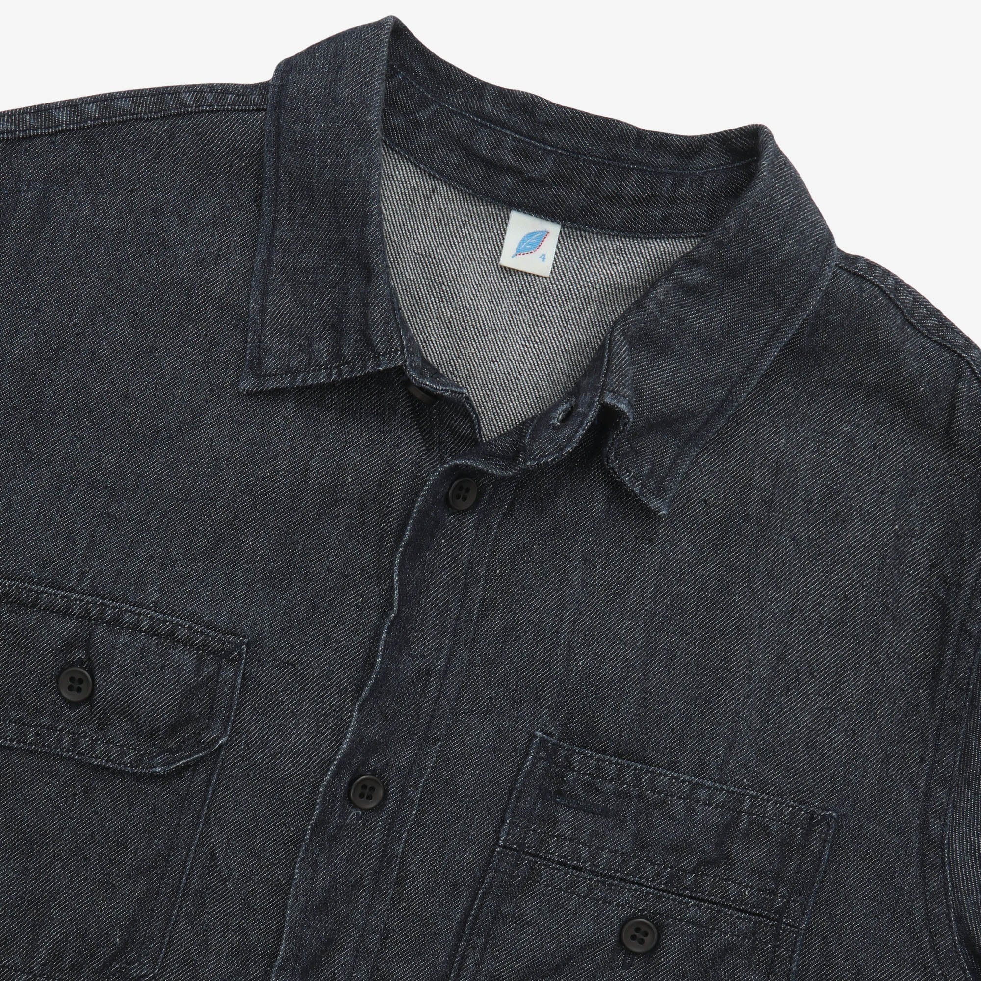 Linen Denim Work Shirt