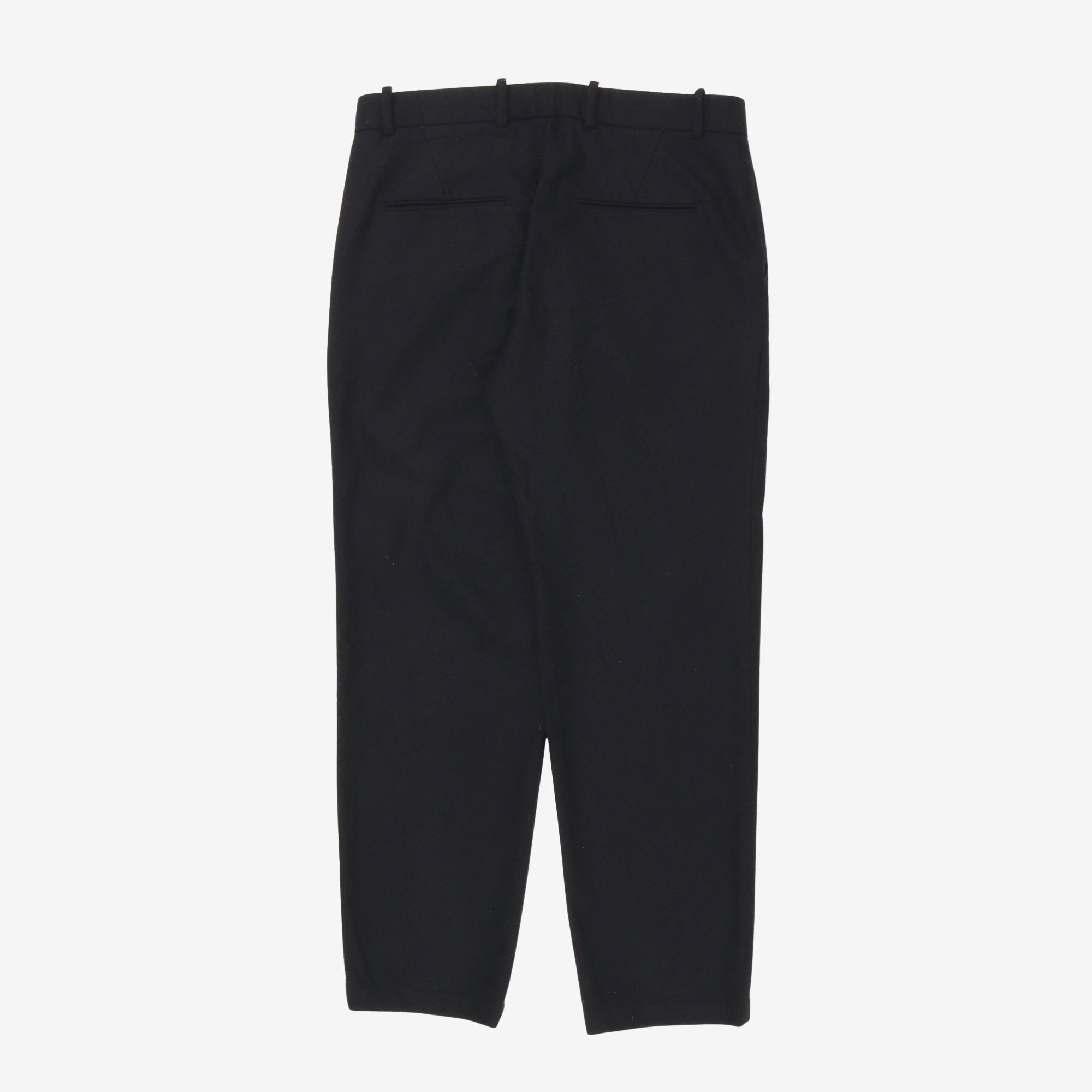Wool Pleated Trousers