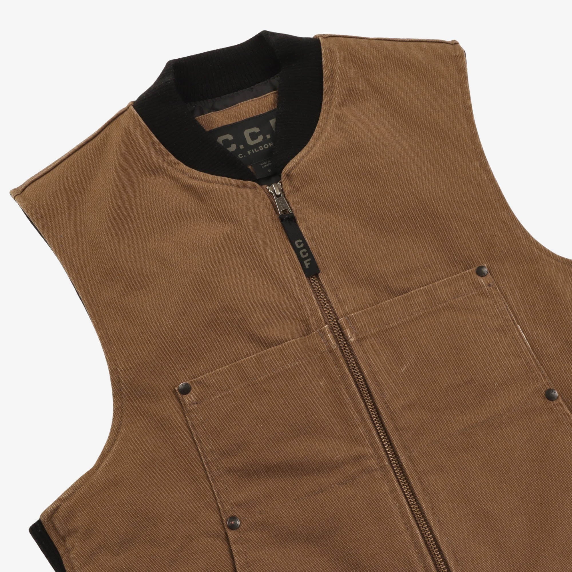 Tin Cloth Insulated Work Vest