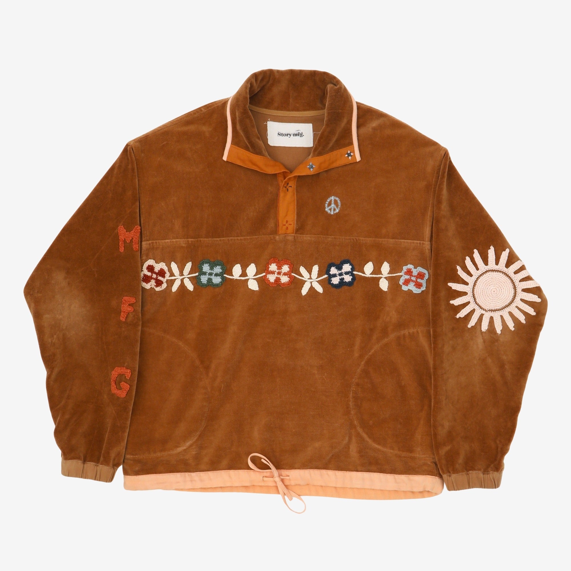 story mfg. polite pullover ブラウン　M Story Mfg - Polite Pullover | HBX