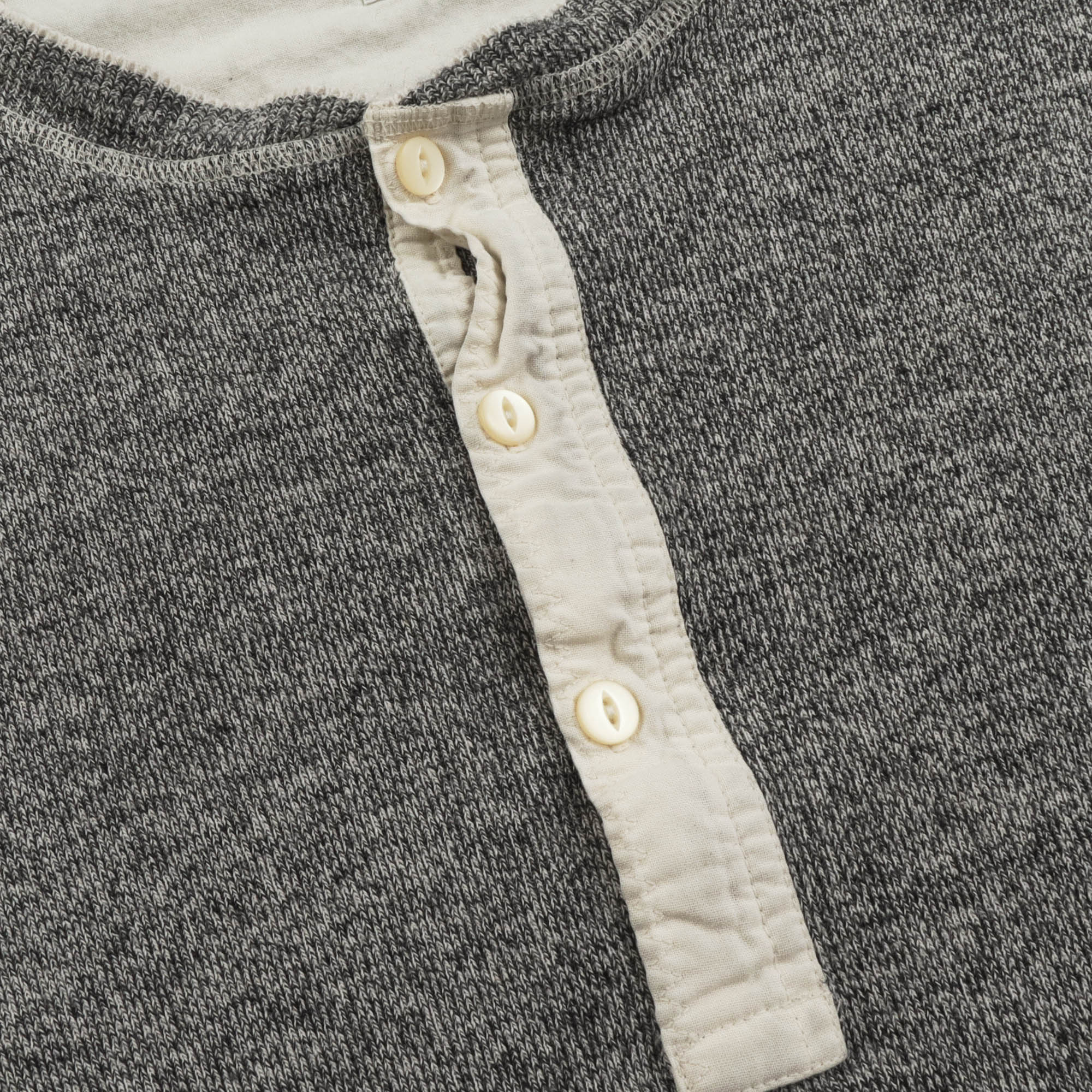 Wool blend Henley Thermal