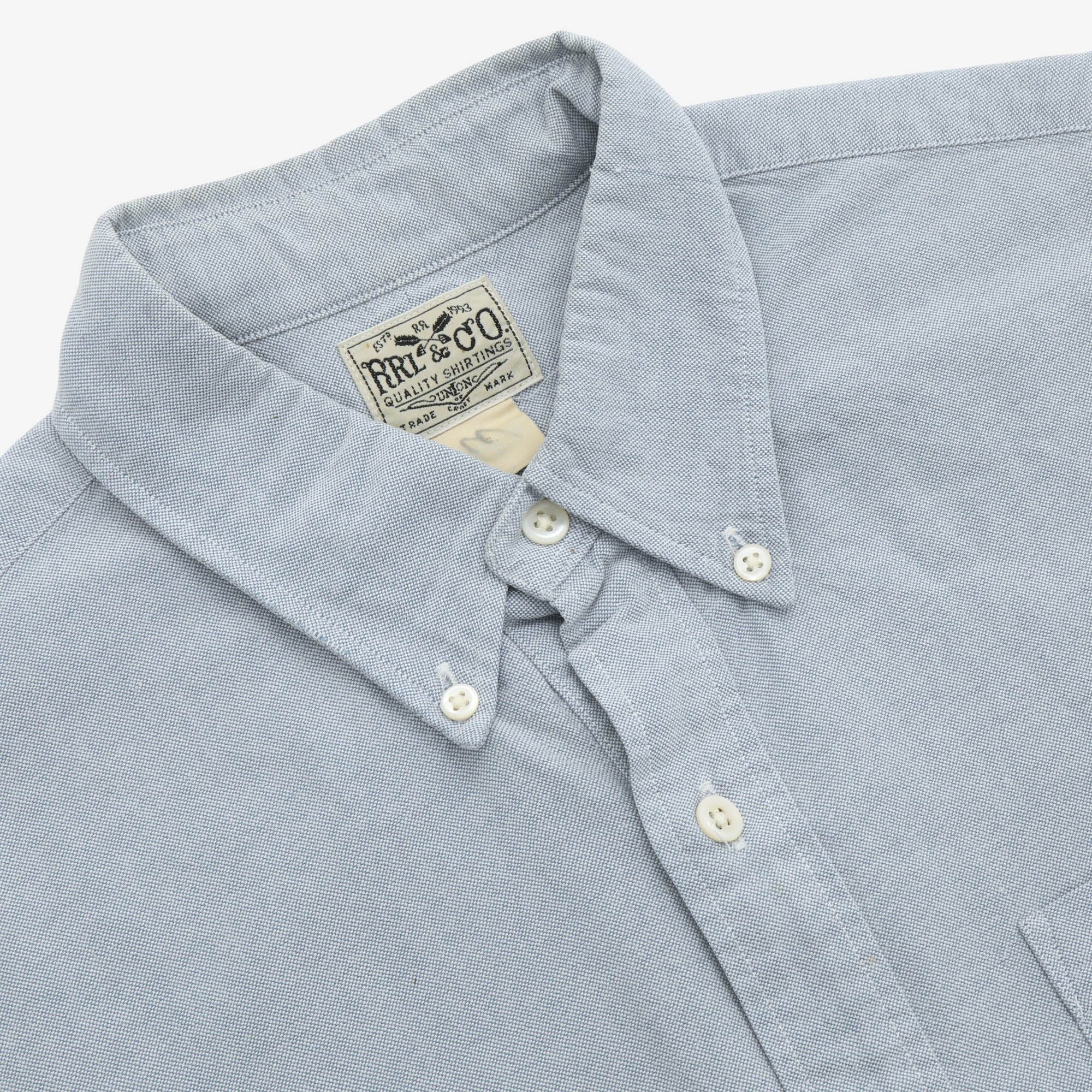 Rrl oxford shirt on sale