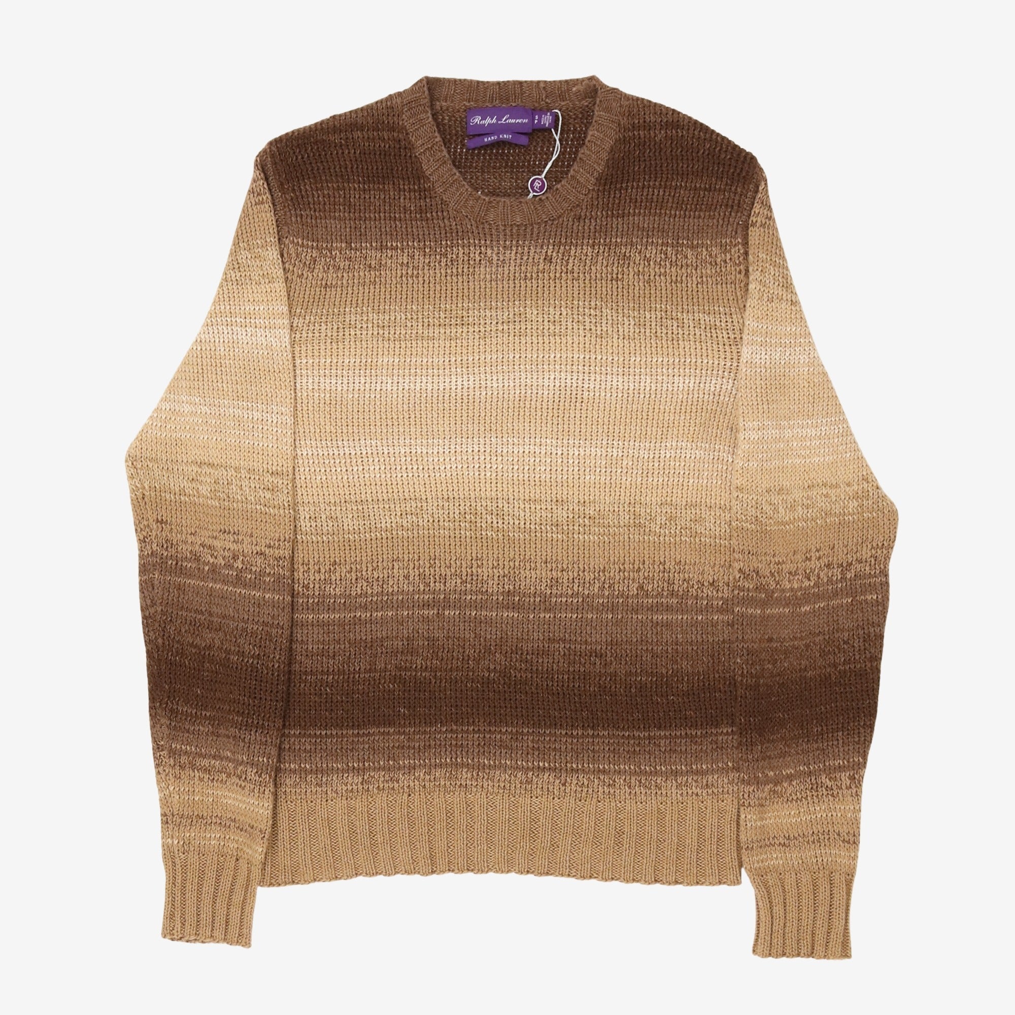Ralph Lauren Purple Label Linen Blend Knit Jumper Marrkt