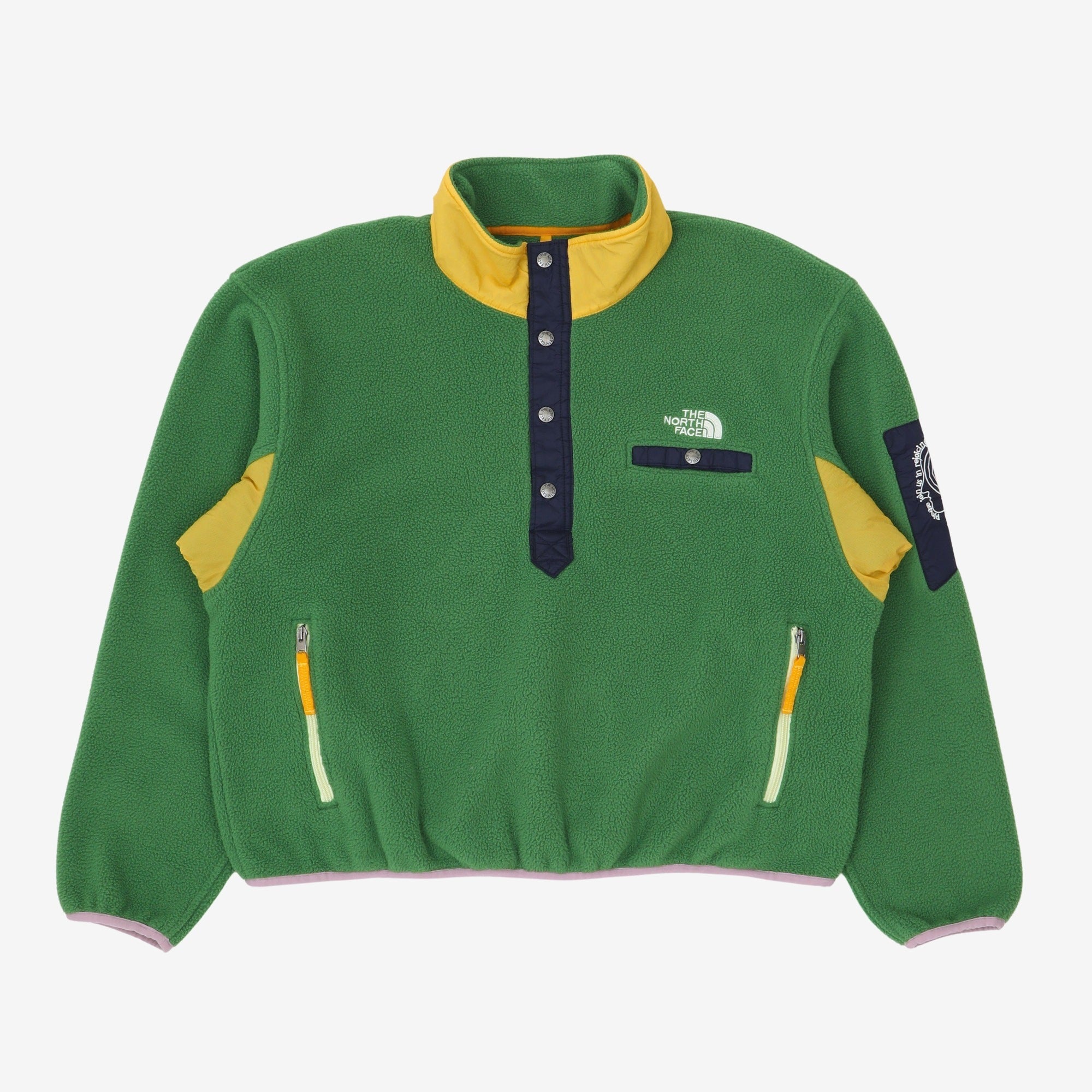 Brain Dead 89 Placket Pullover Fleece