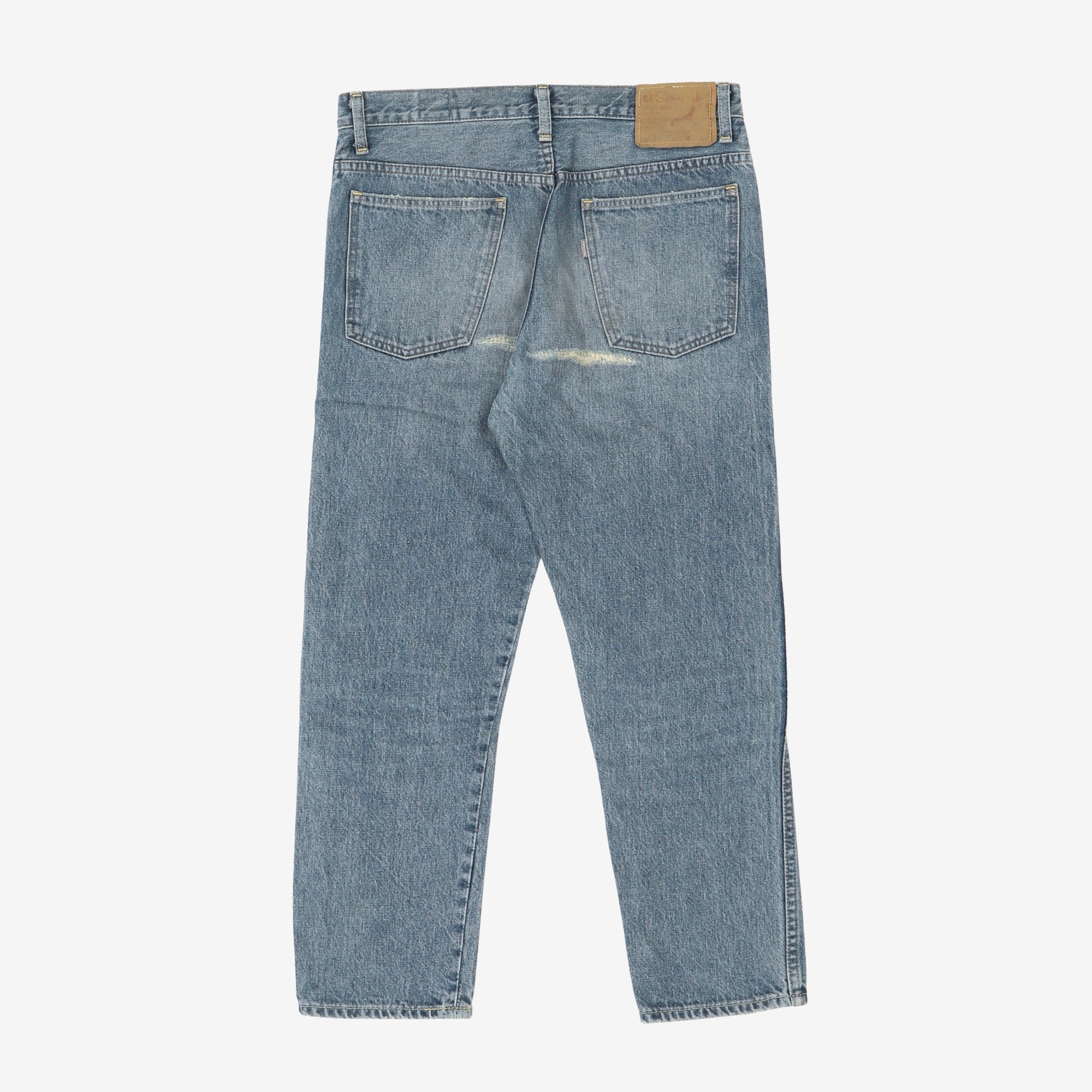 Orslow Beams 106 Distressed Denim (31W x 26L) – Marrkt