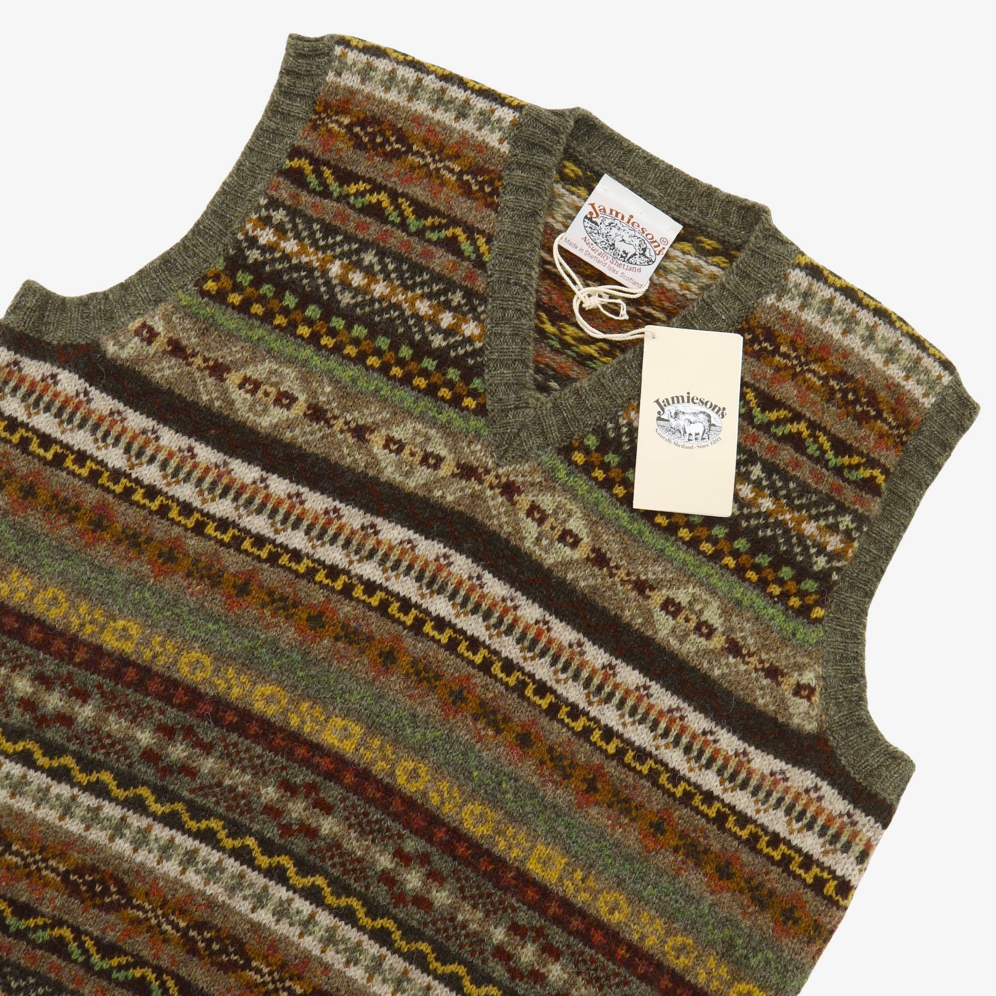 Jamieson Fairisle Sweater Vest – Marrkt