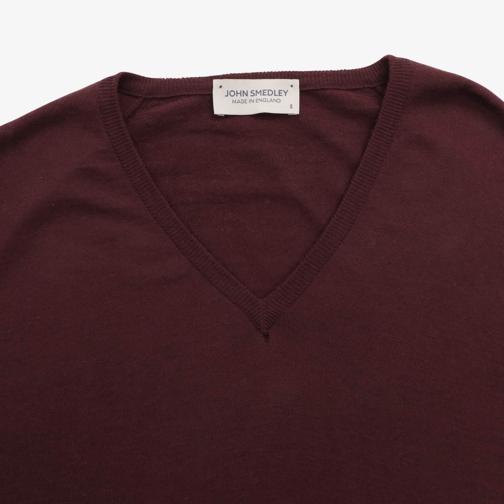 John Smedley Bobby V-Neck Sweater – Marrkt