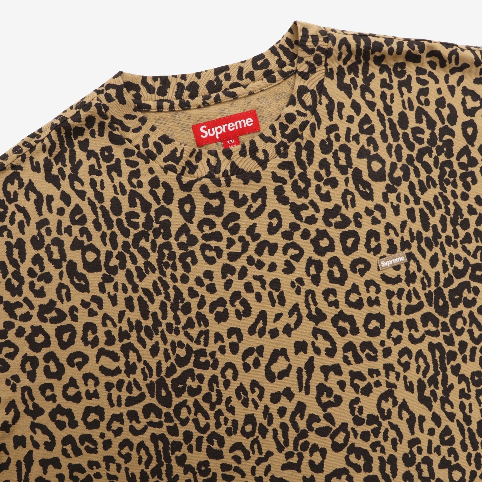 Supreme Leopard Print Small Box LS Tee – Marrkt