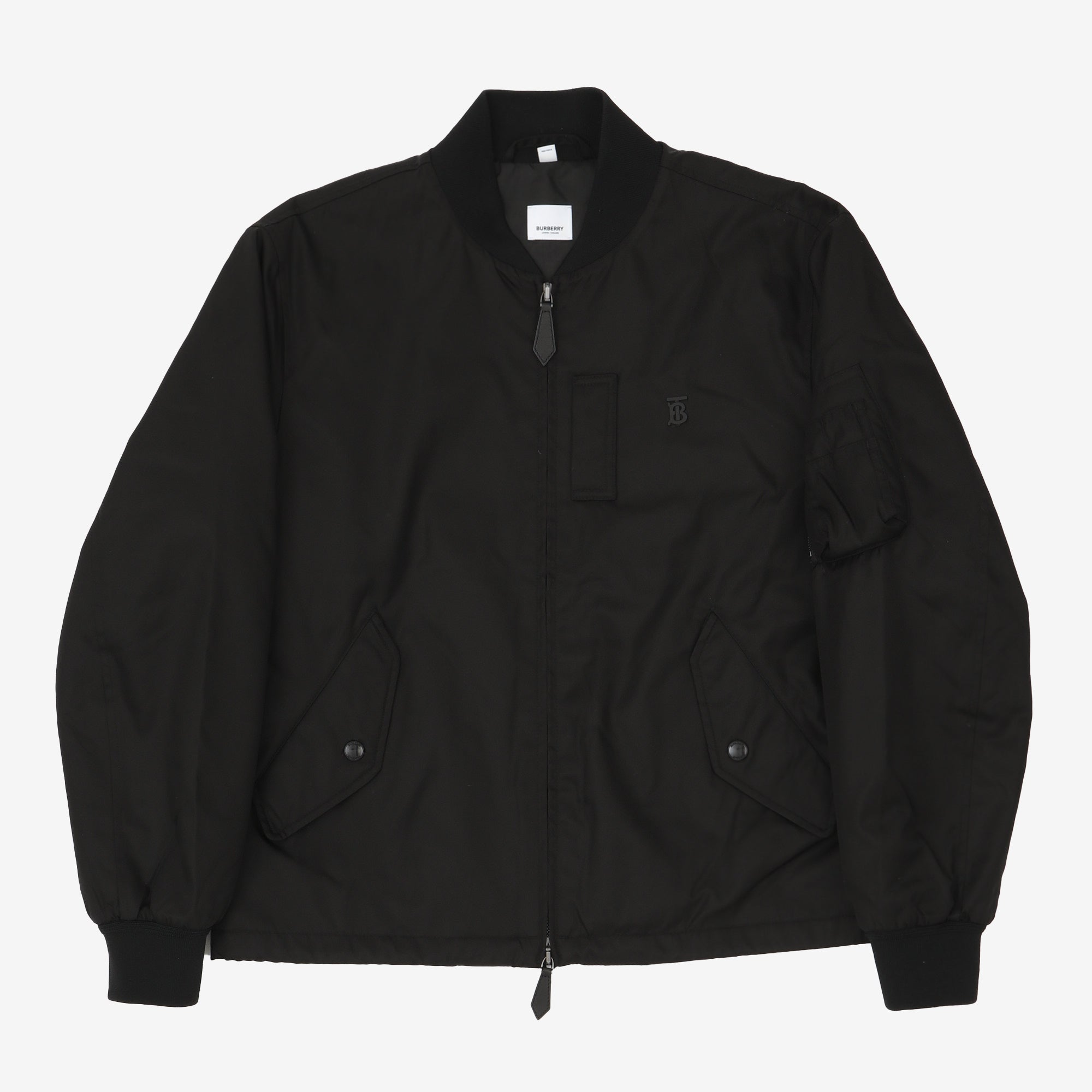 Burberry Nylon Bomber Jacket Marrkt