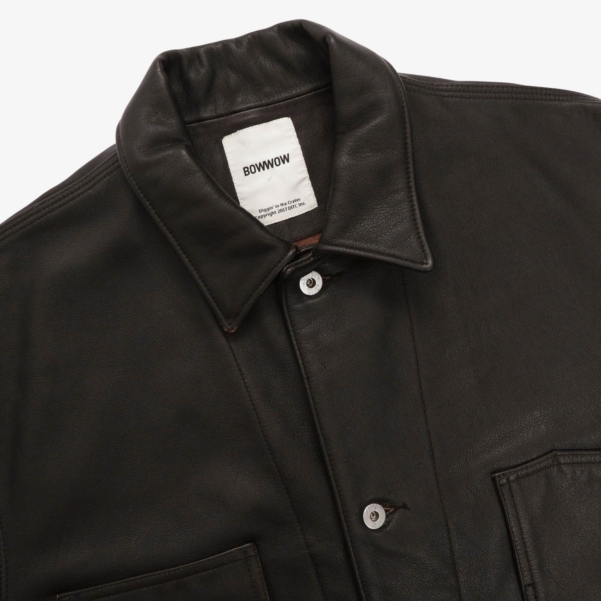 Bowwow Leather Woven Chore Coat – Marrkt