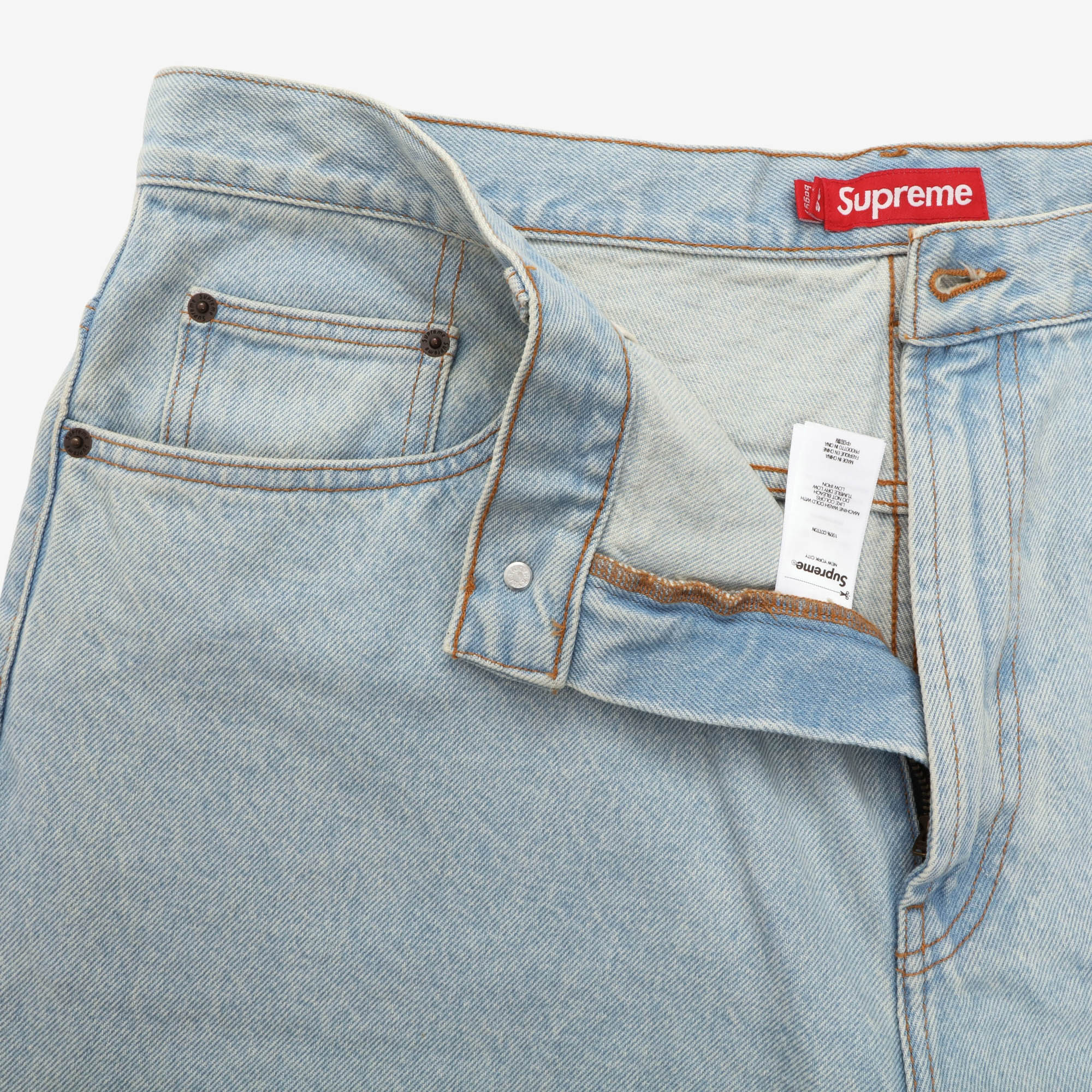 Supreme Washed Baggy Jean (39W x 26L) – Marrkt