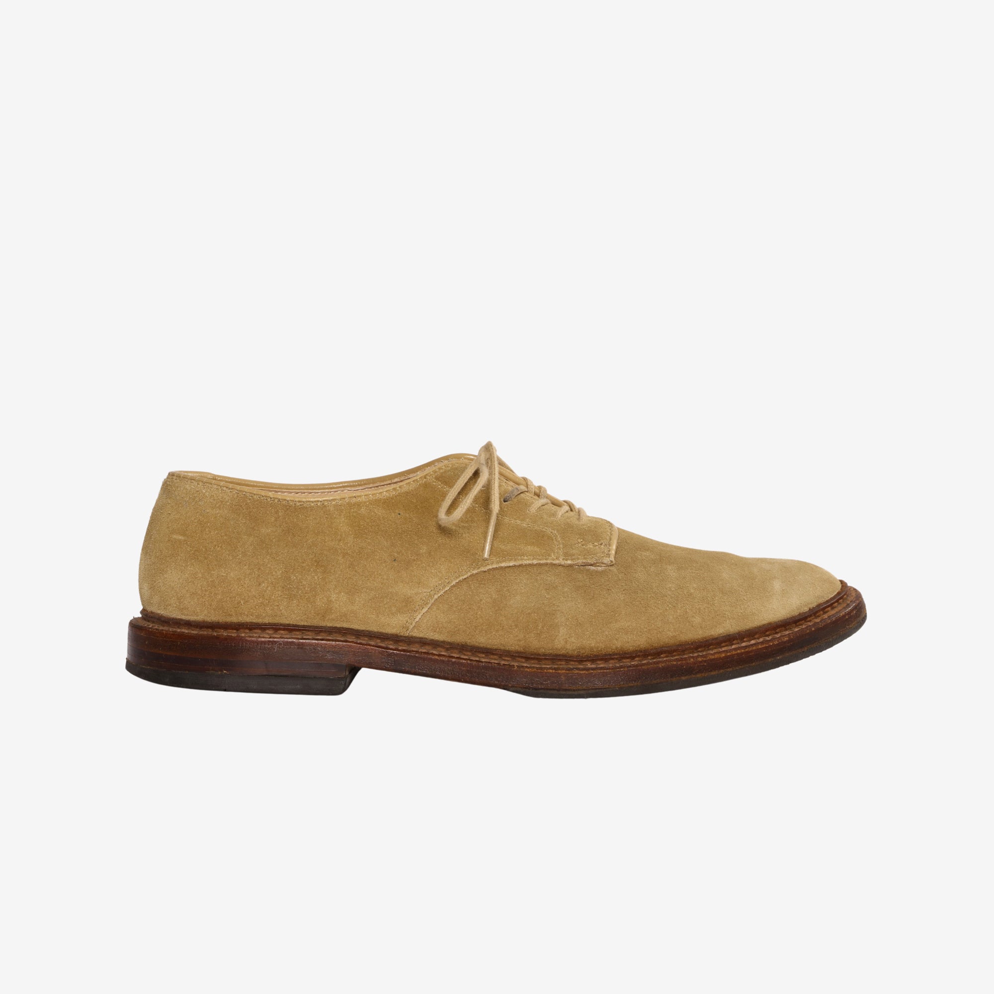 Alden Suede Unlined Plain Toe Blucher – Marrkt display picture 3