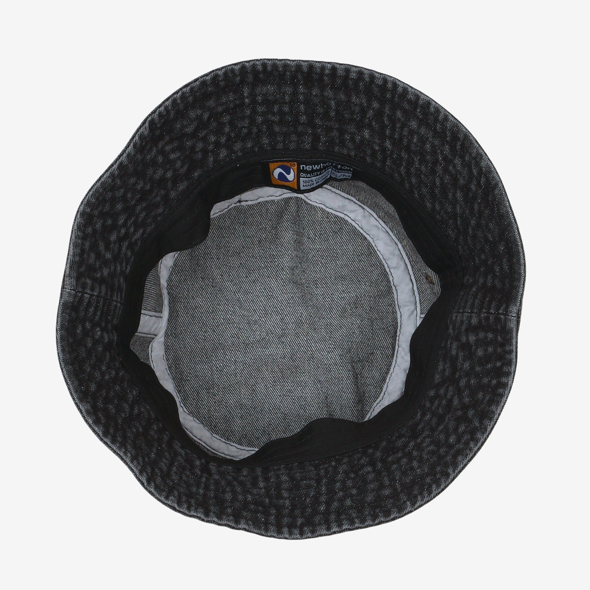 Newhattan Denim Bucket Hat (Black Denim) – Marrkt