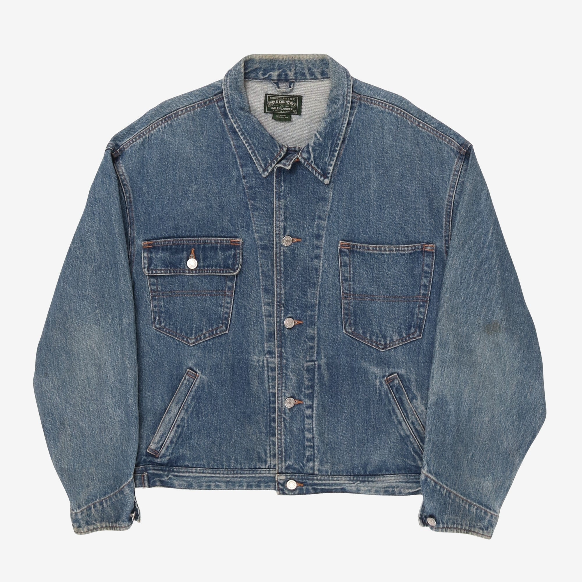 Polo Country Denim Trucker Chore Jacket