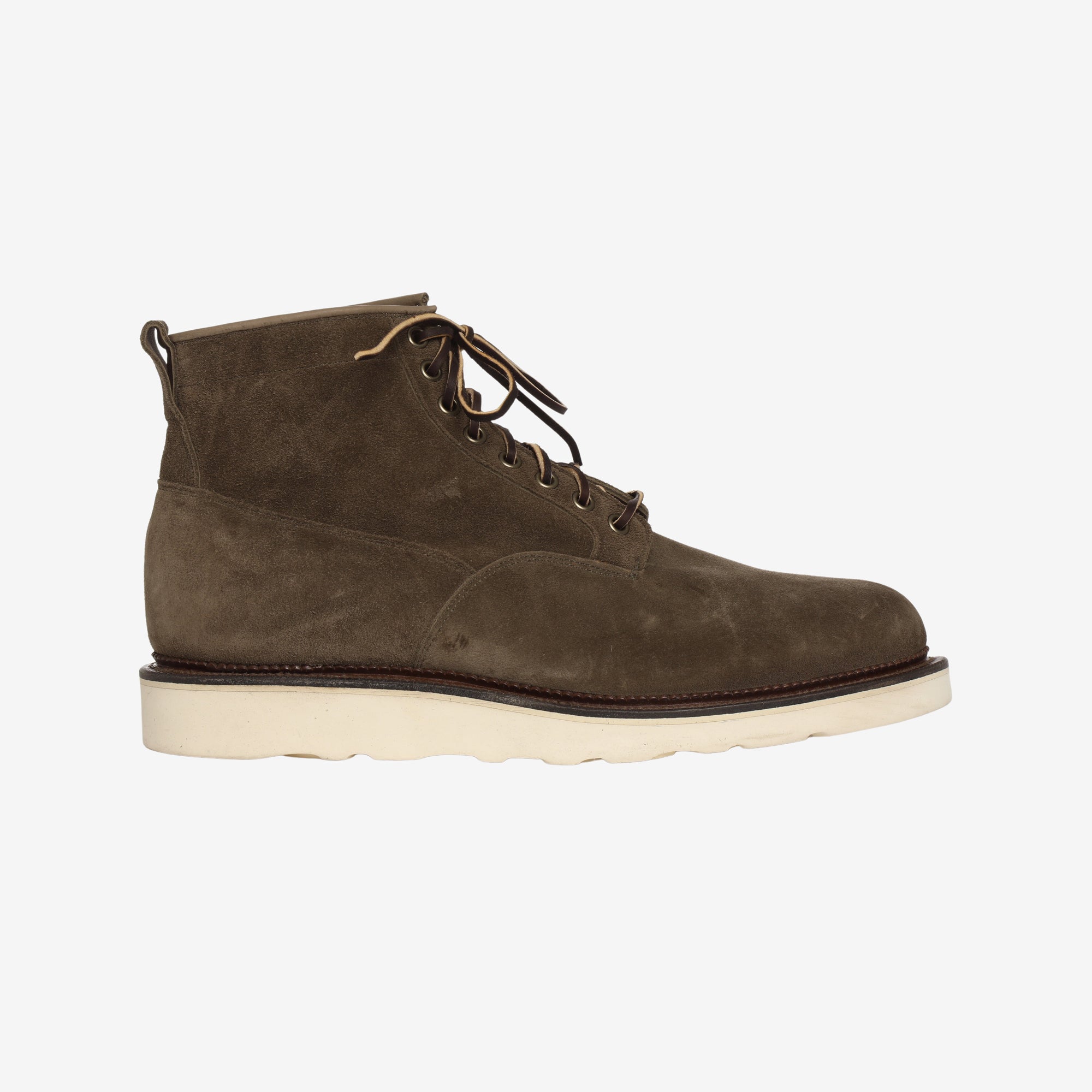 Viberg Scout Boot - Grey Suede (1035 Last) – Marrkt