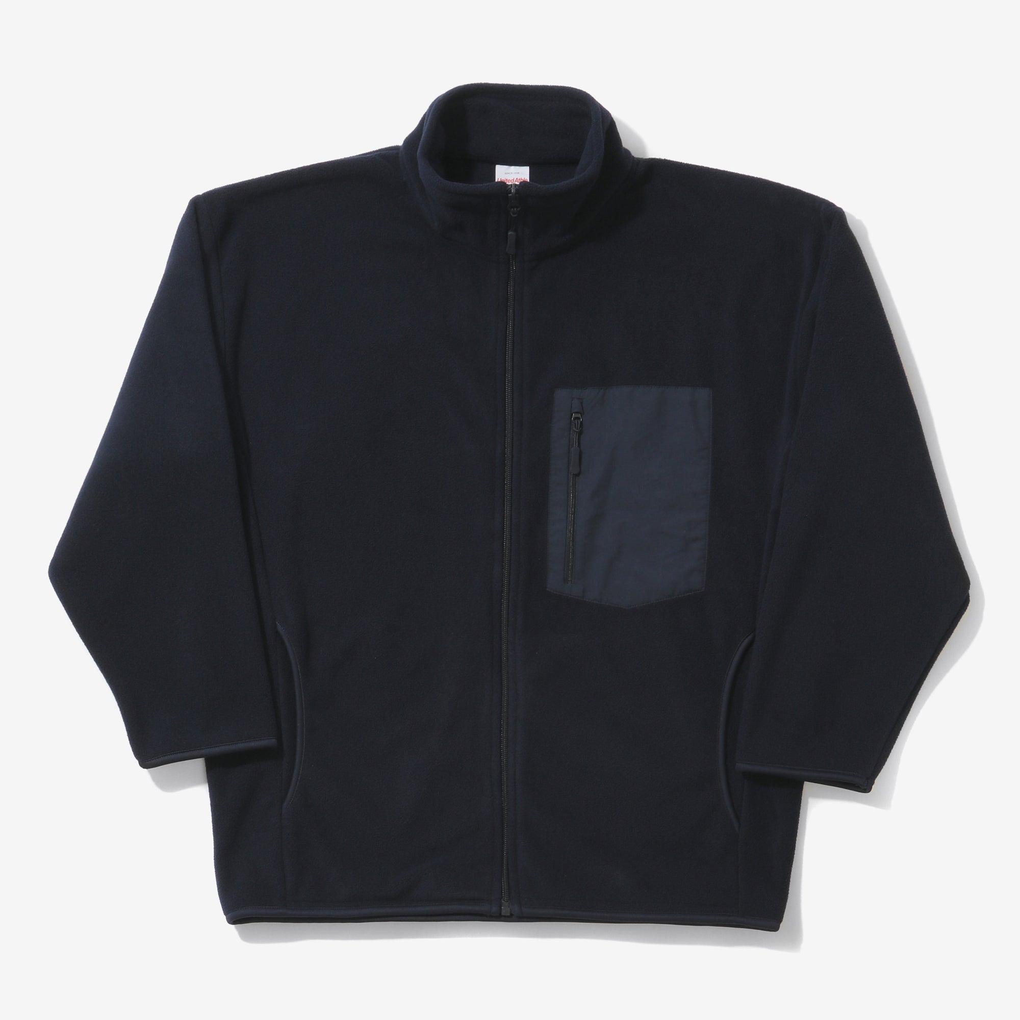 Fleece Zip Up Jacket - Navy