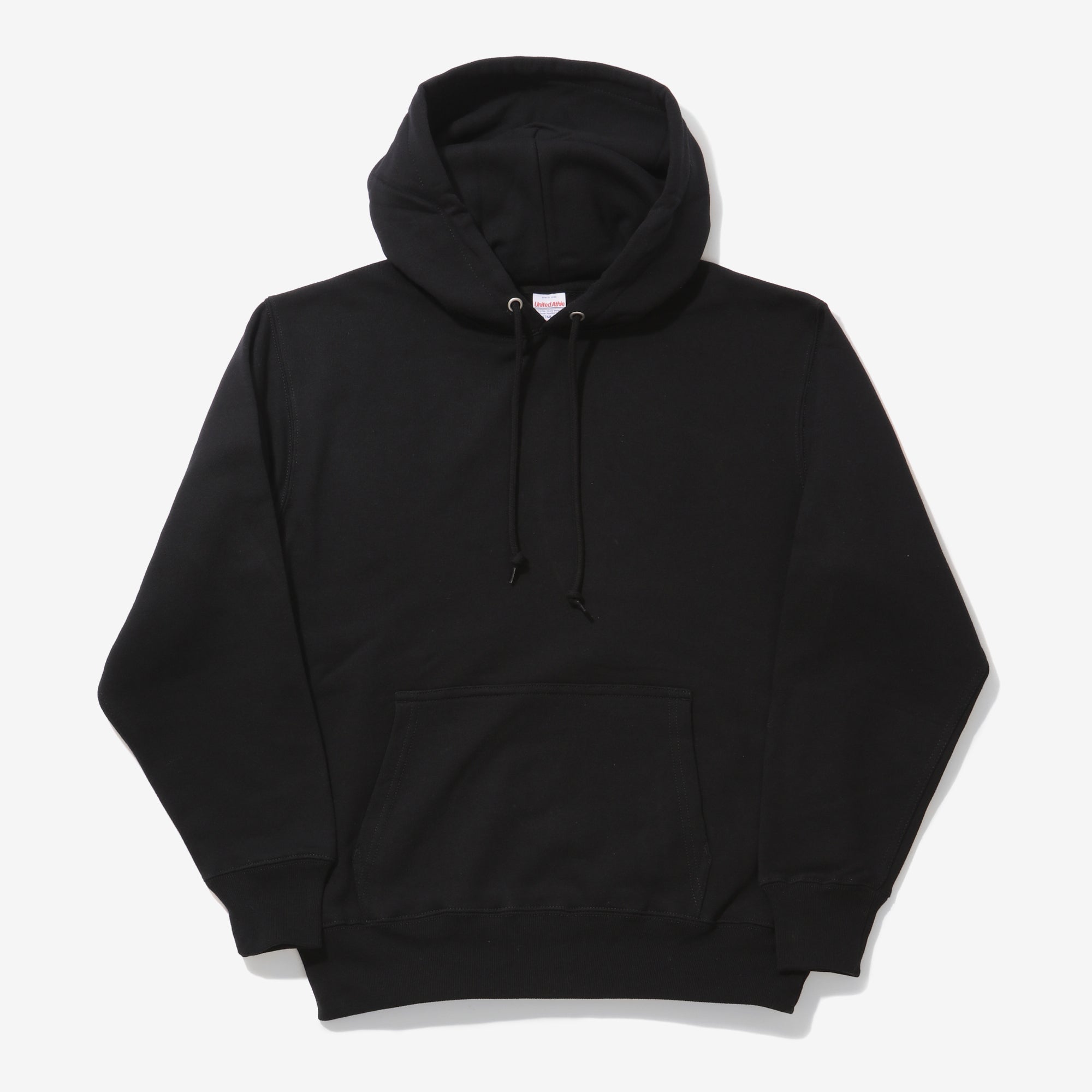12.7oz Cotton Hoodie (Black)