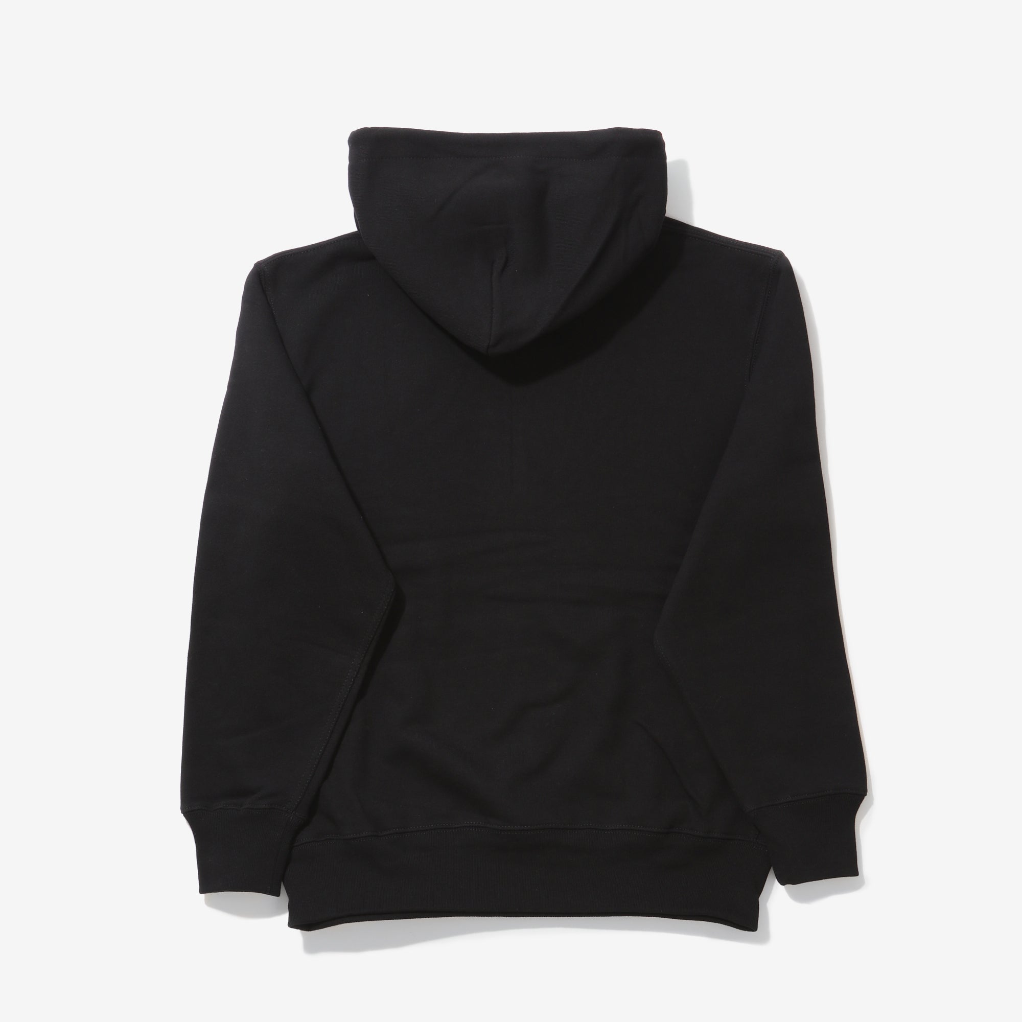 12.7oz Cotton Hoodie (Black)