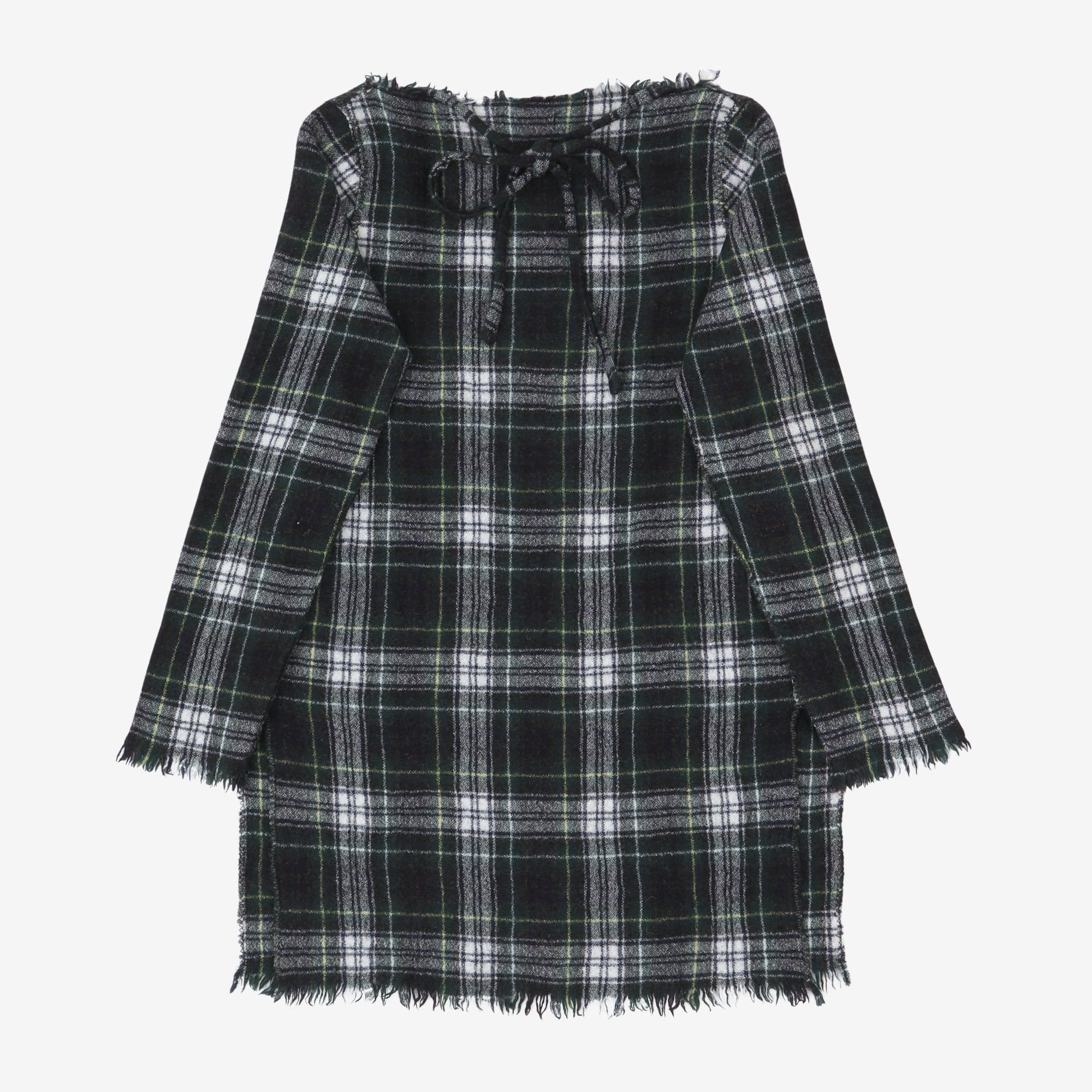 Plaid Wool Tunic