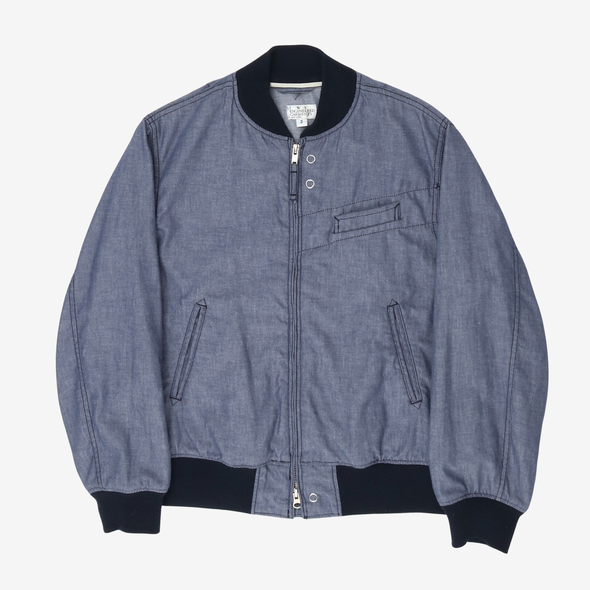 FWK Chambray Bomber Jacket
