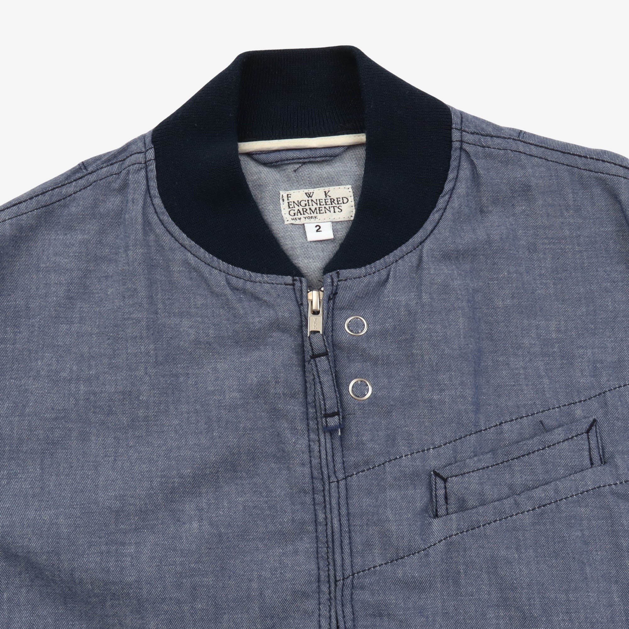 FWK Chambray Bomber Jacket