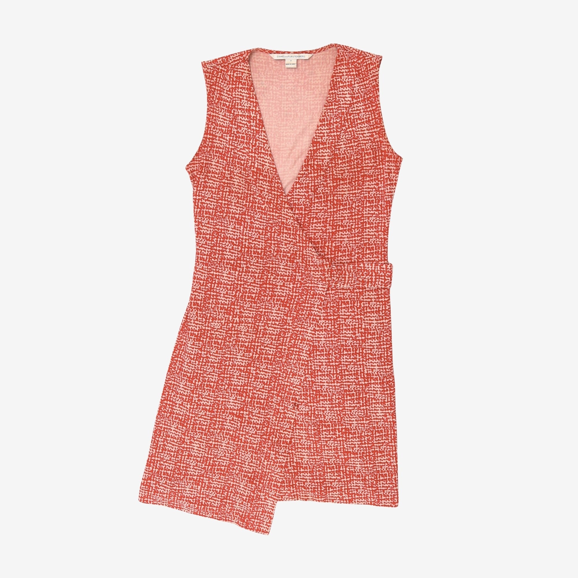 Sleeveless Wrap Dress