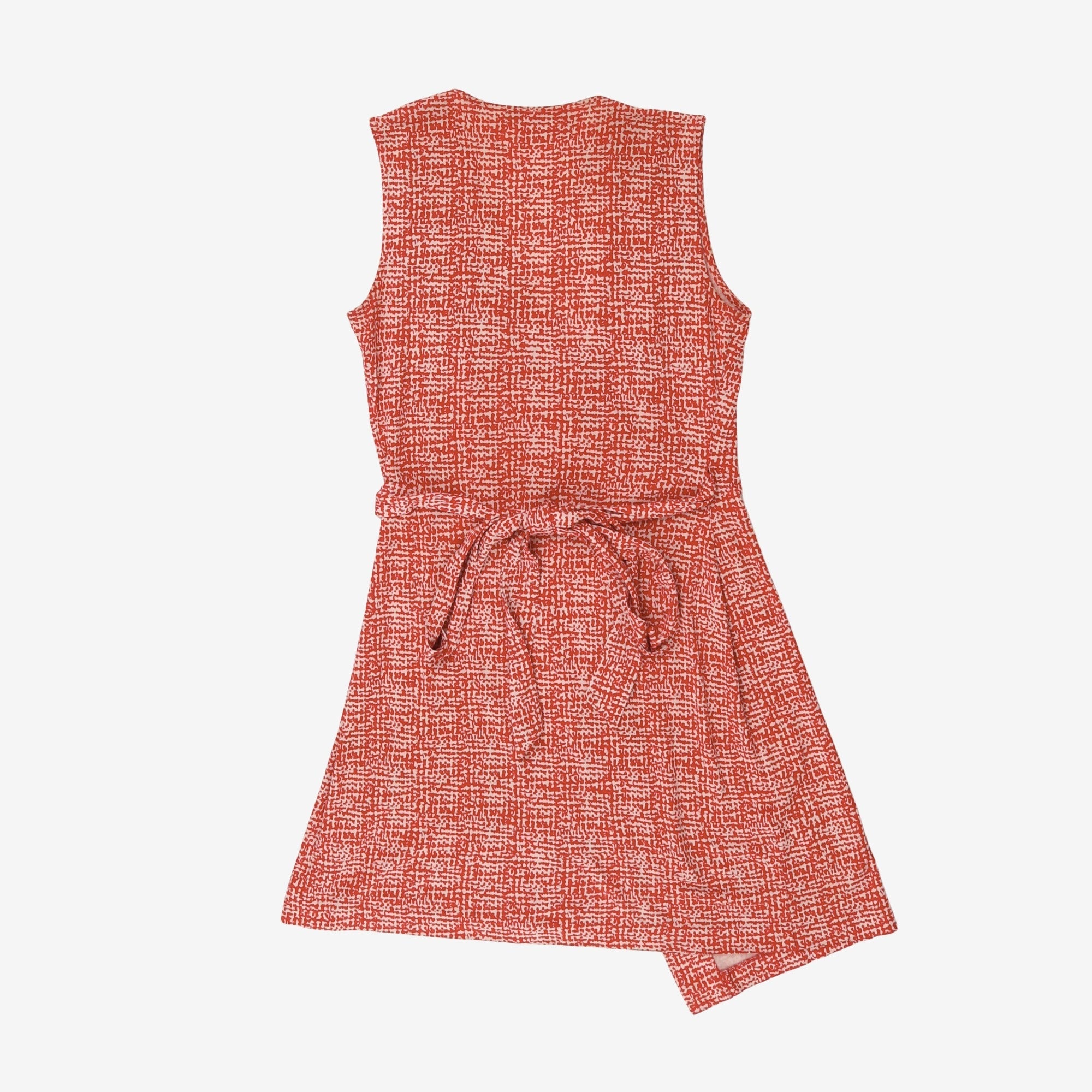 Sleeveless Wrap Dress