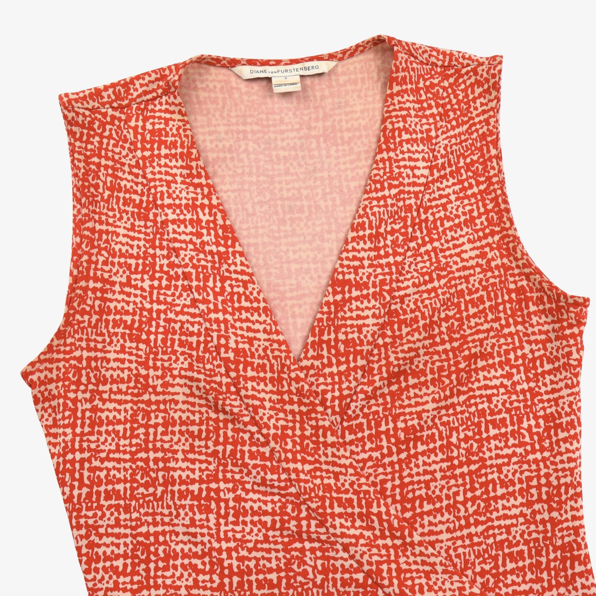 Sleeveless Wrap Dress