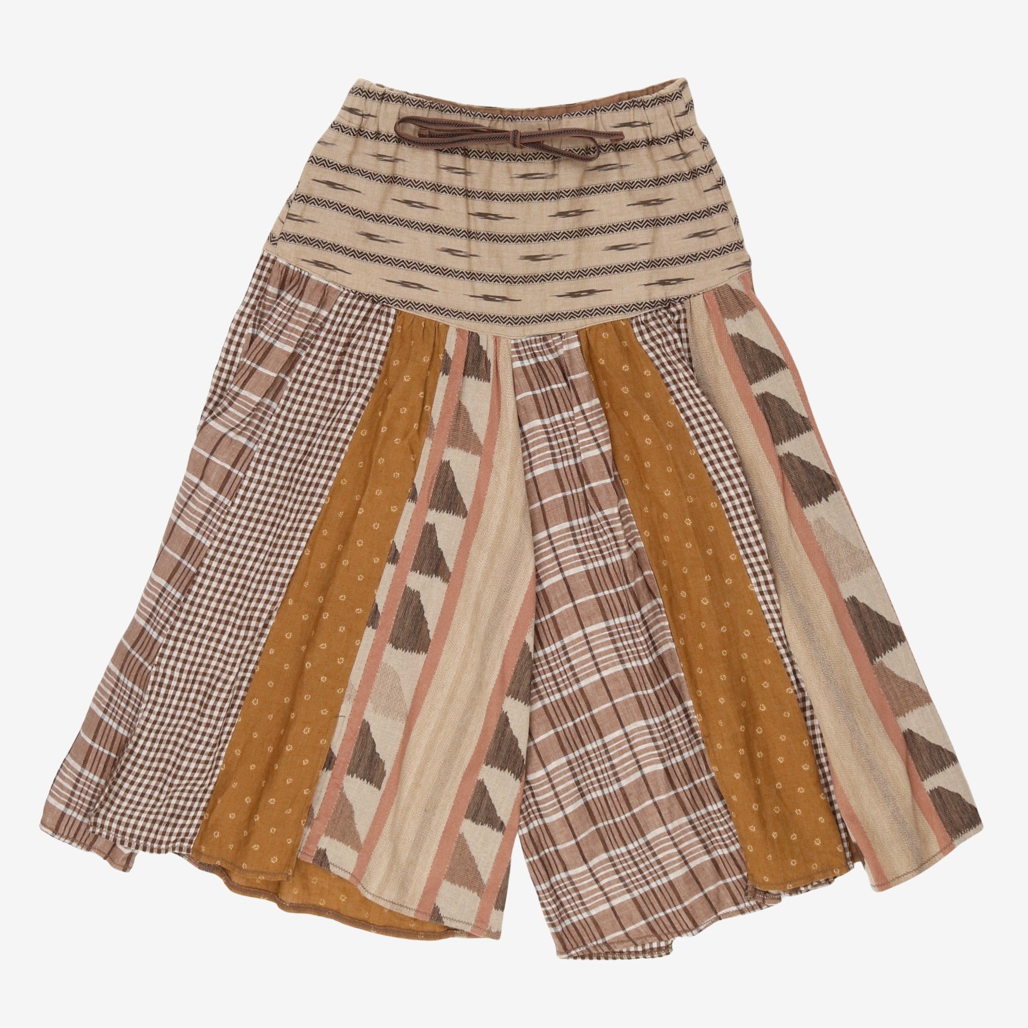 Mixed Print Culottes