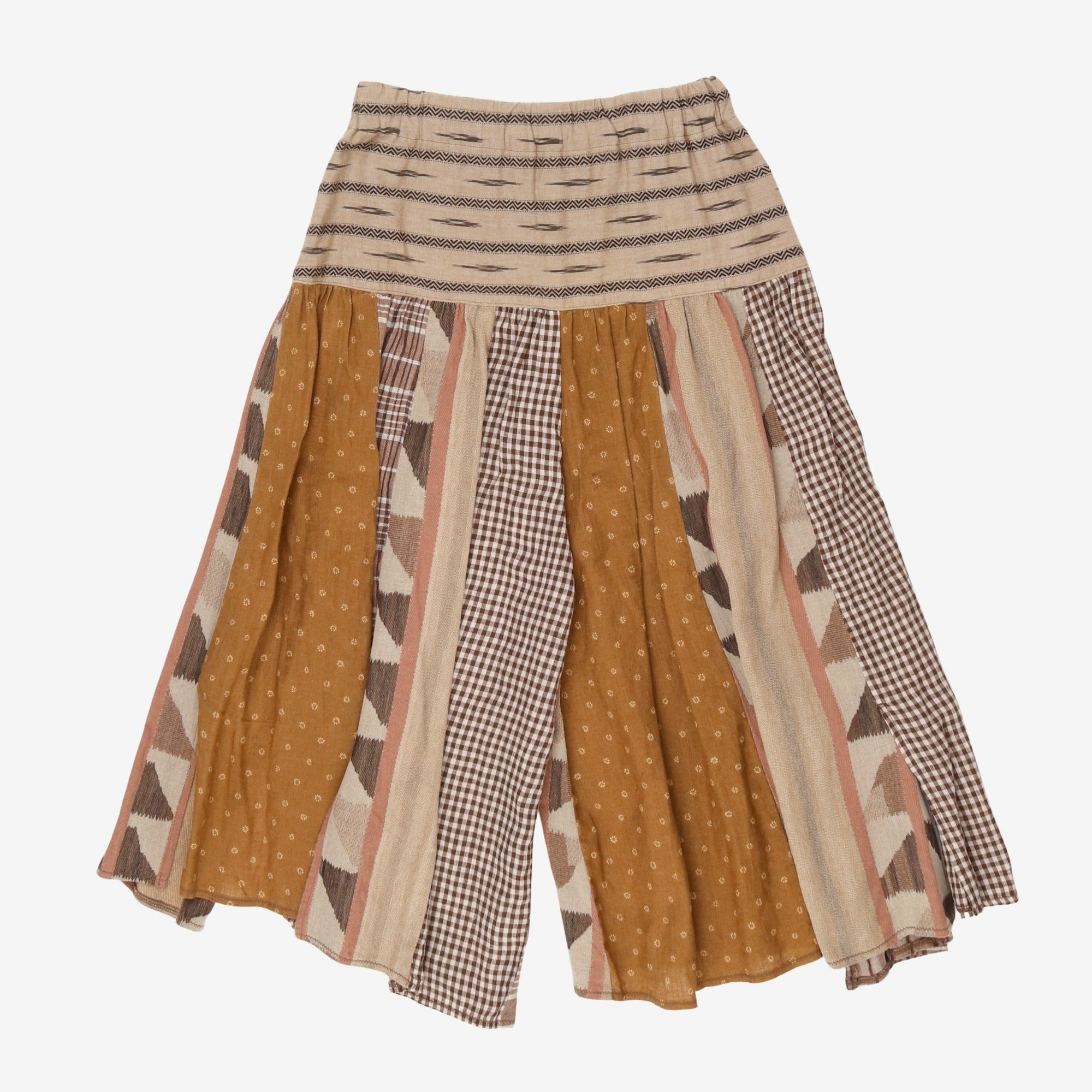 Mixed Print Culottes
