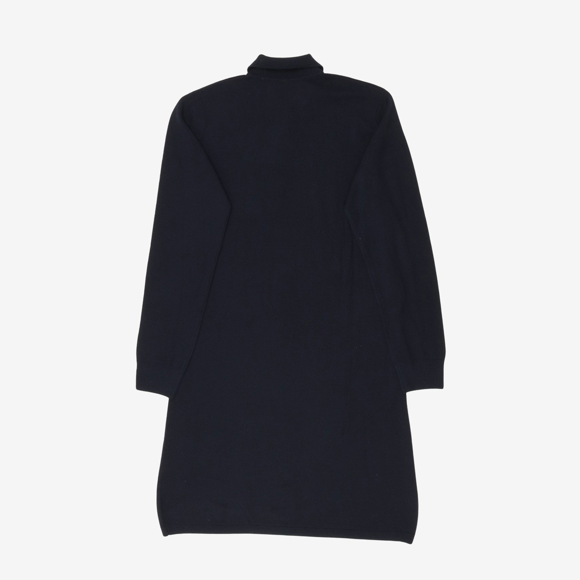 Knitted Polo Shirt Dress