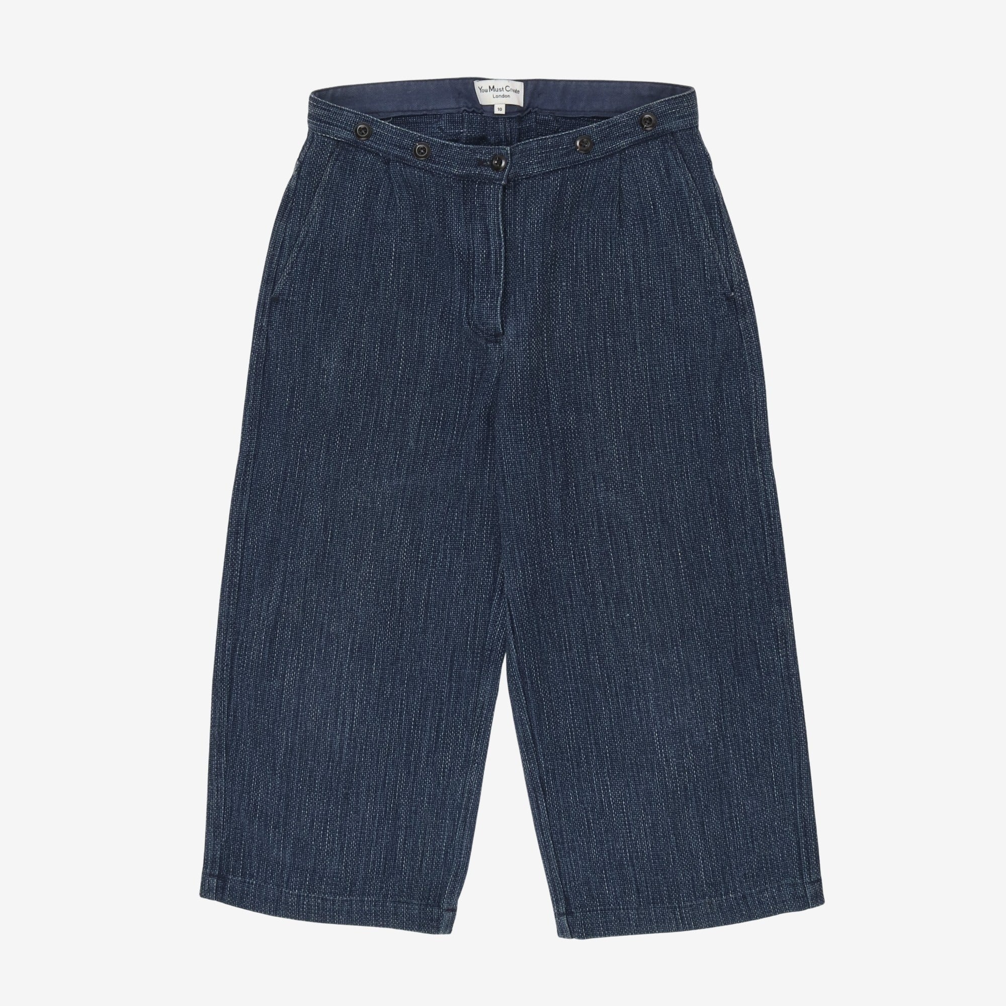 Woven Wide Leg Culottes