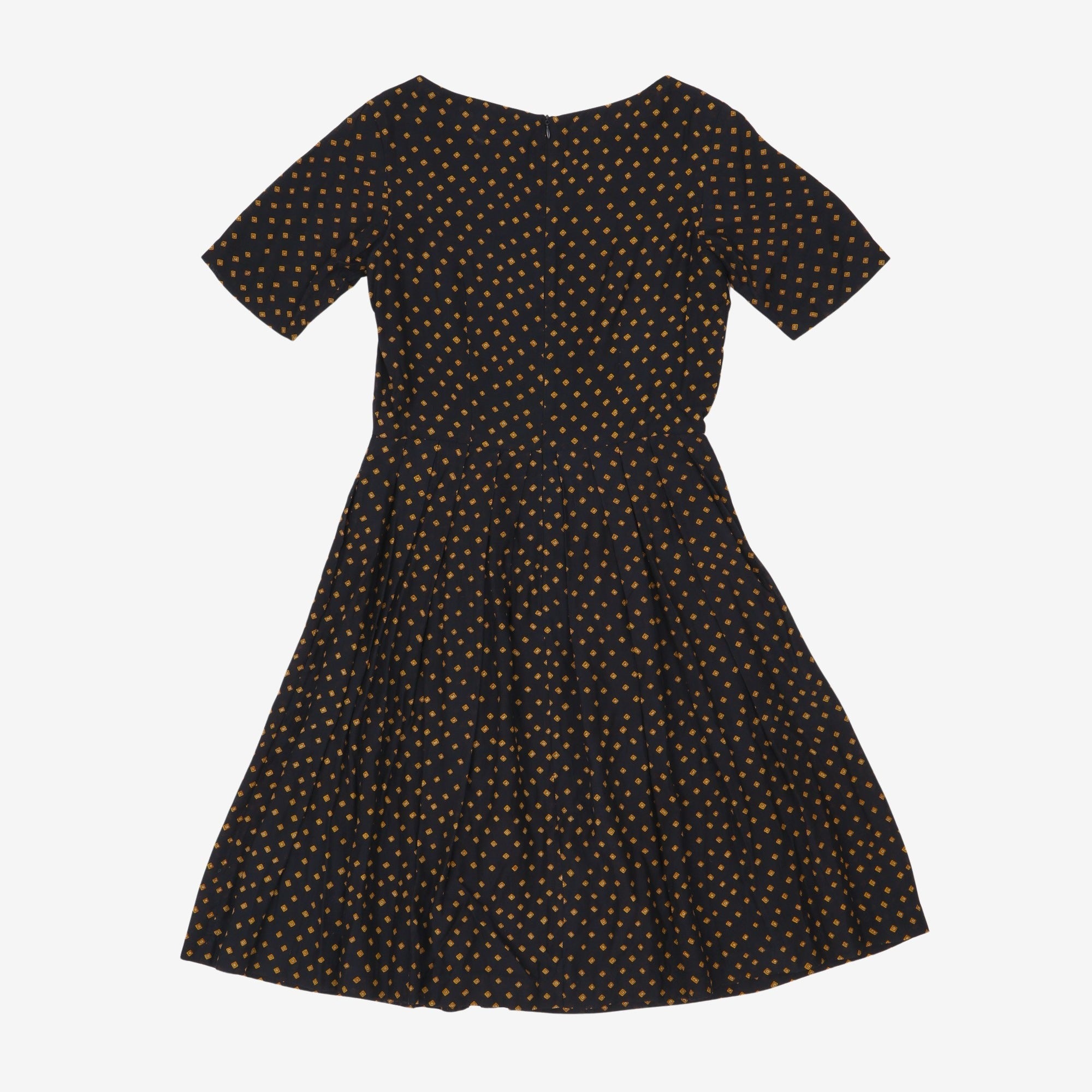 Diamond Dot Print Dress
