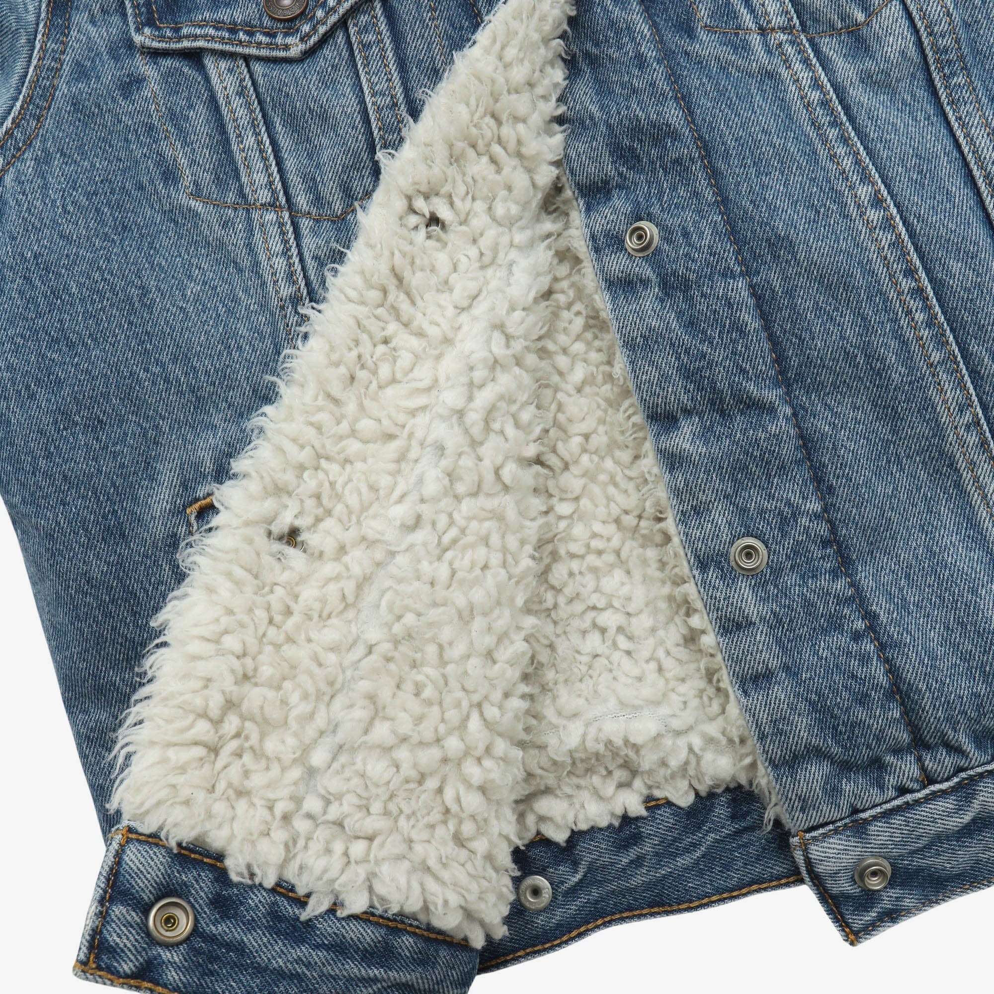 Sherpa Denim Trucker Jacket