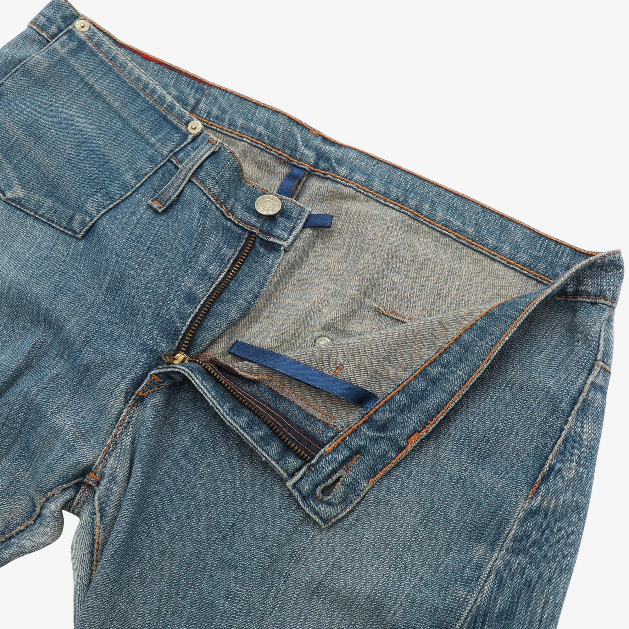 Low Waisted Engineered Jeans (Fits 34W Hip)