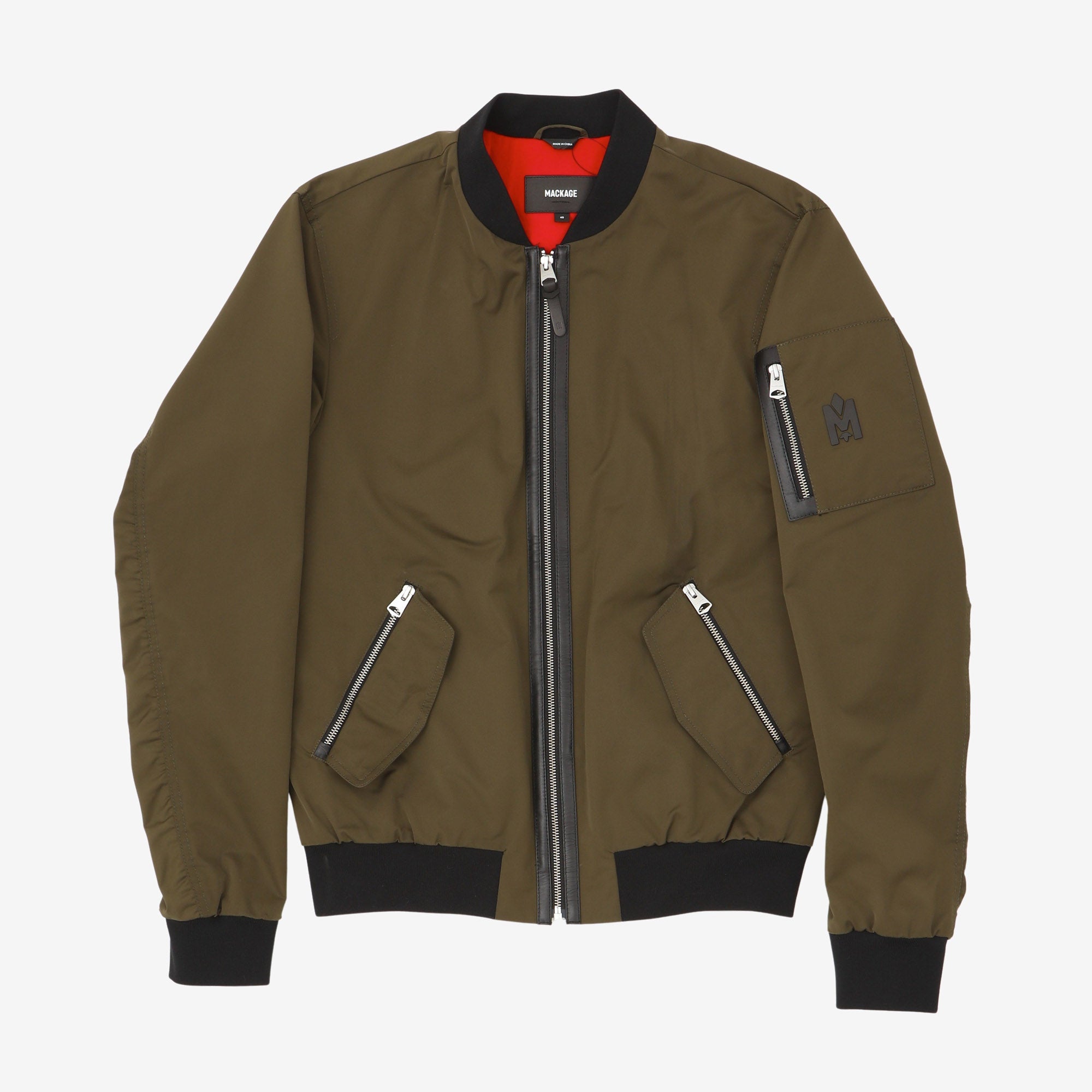 Olive green shop mackage