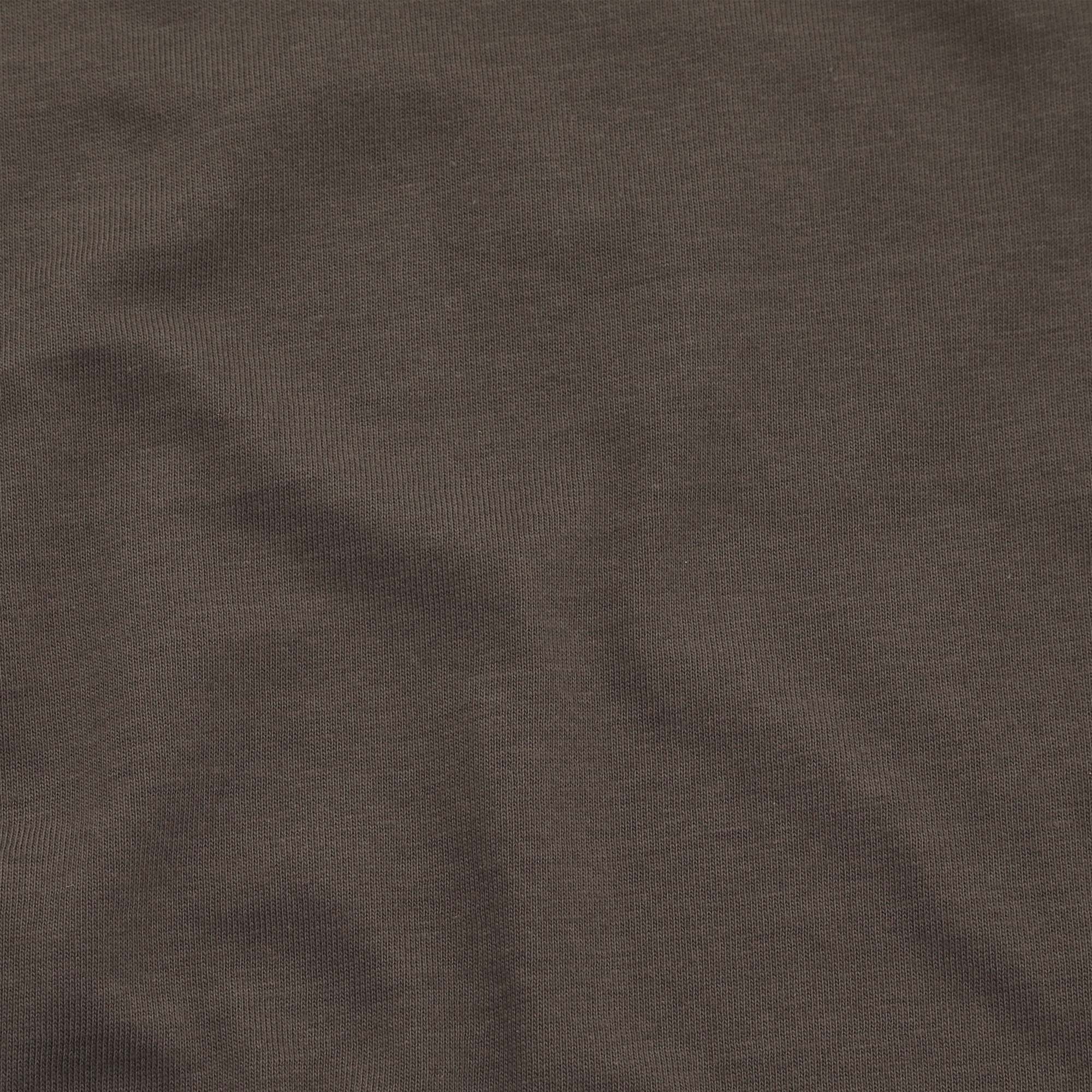 Cotton T-Shirt - Brown
