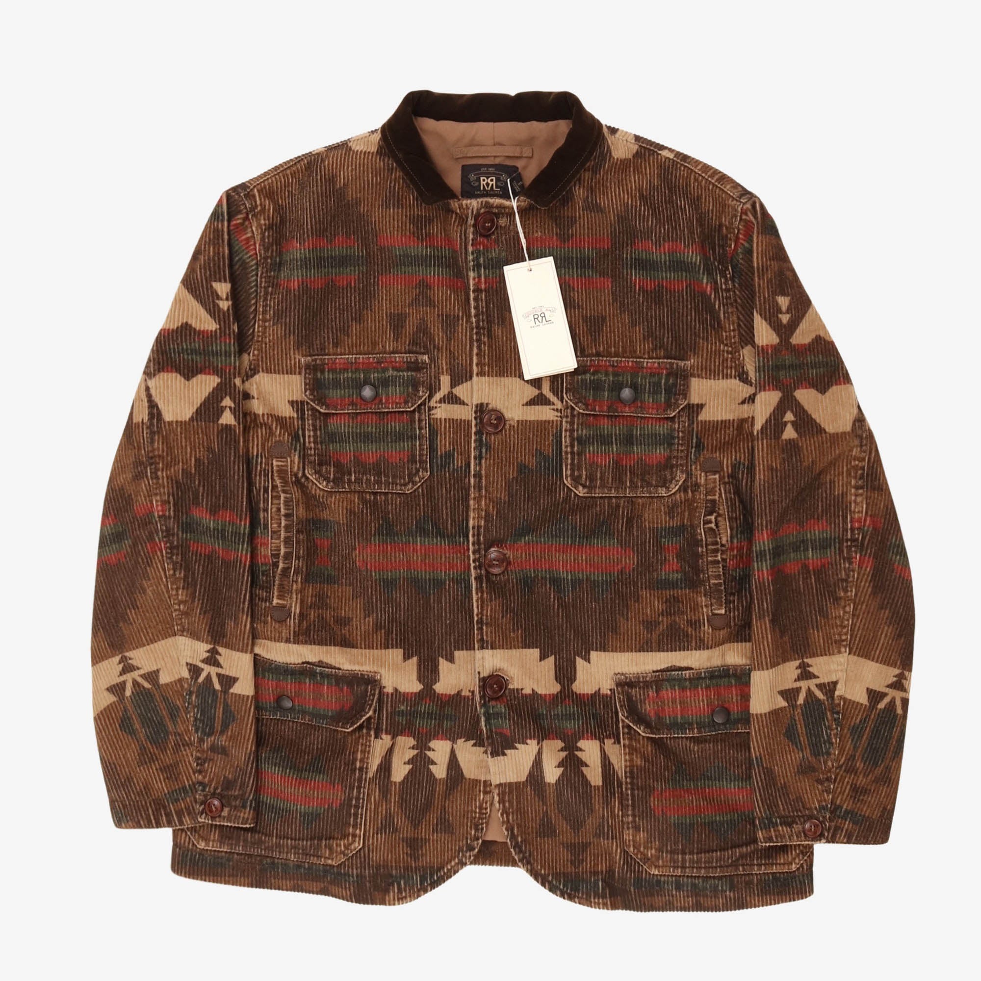 Southwestern Corduroy Field Jacket