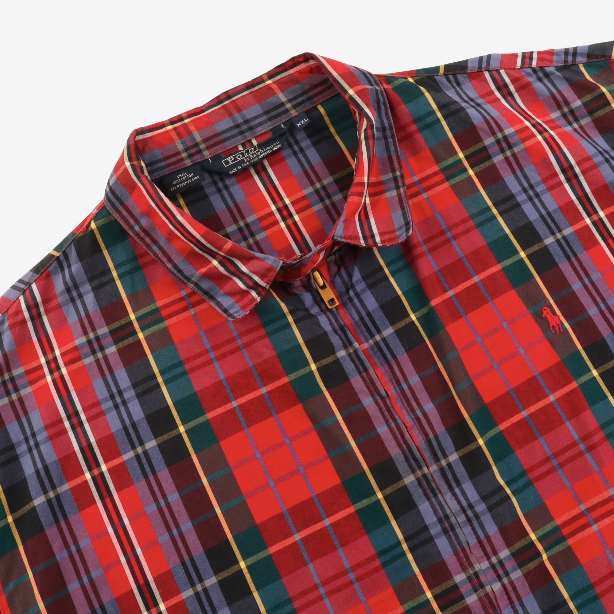 Polo Tartan Plaid Harrington Jacket