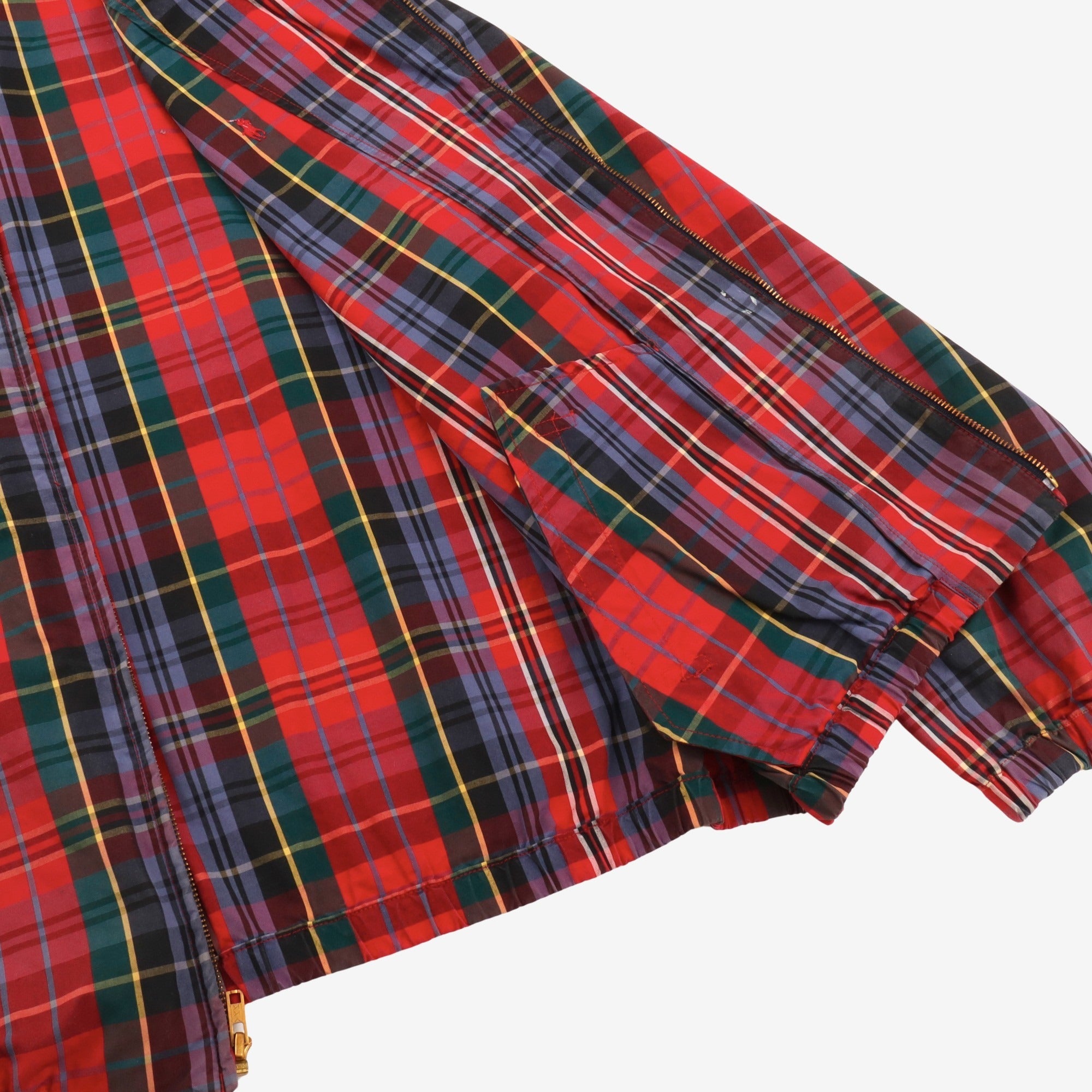 Polo Tartan Plaid Harrington Jacket