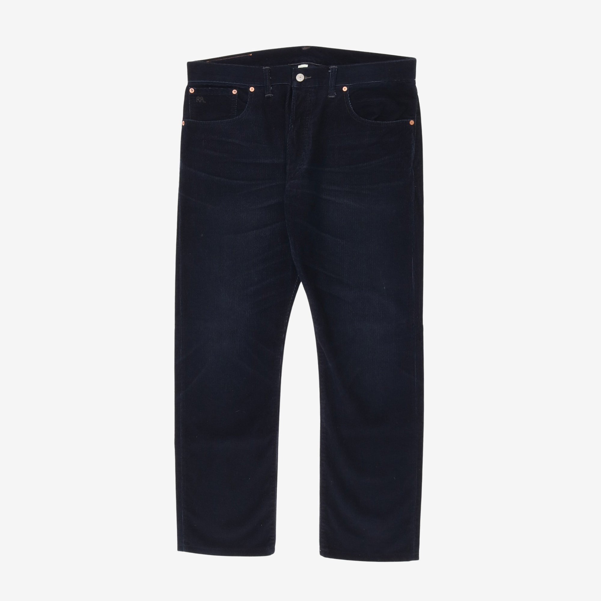 Indigo Corduroy Trousers