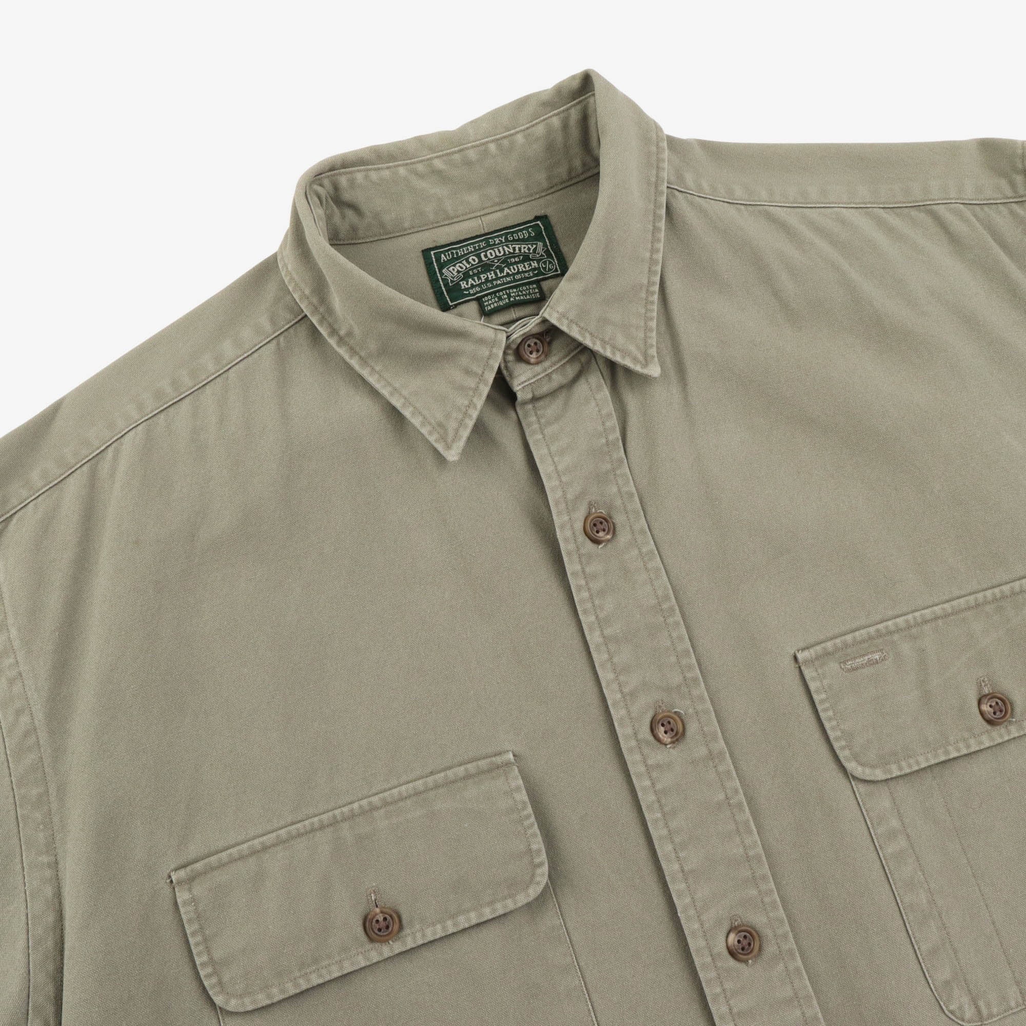 Vintage Polo Country Canvas Overshirt