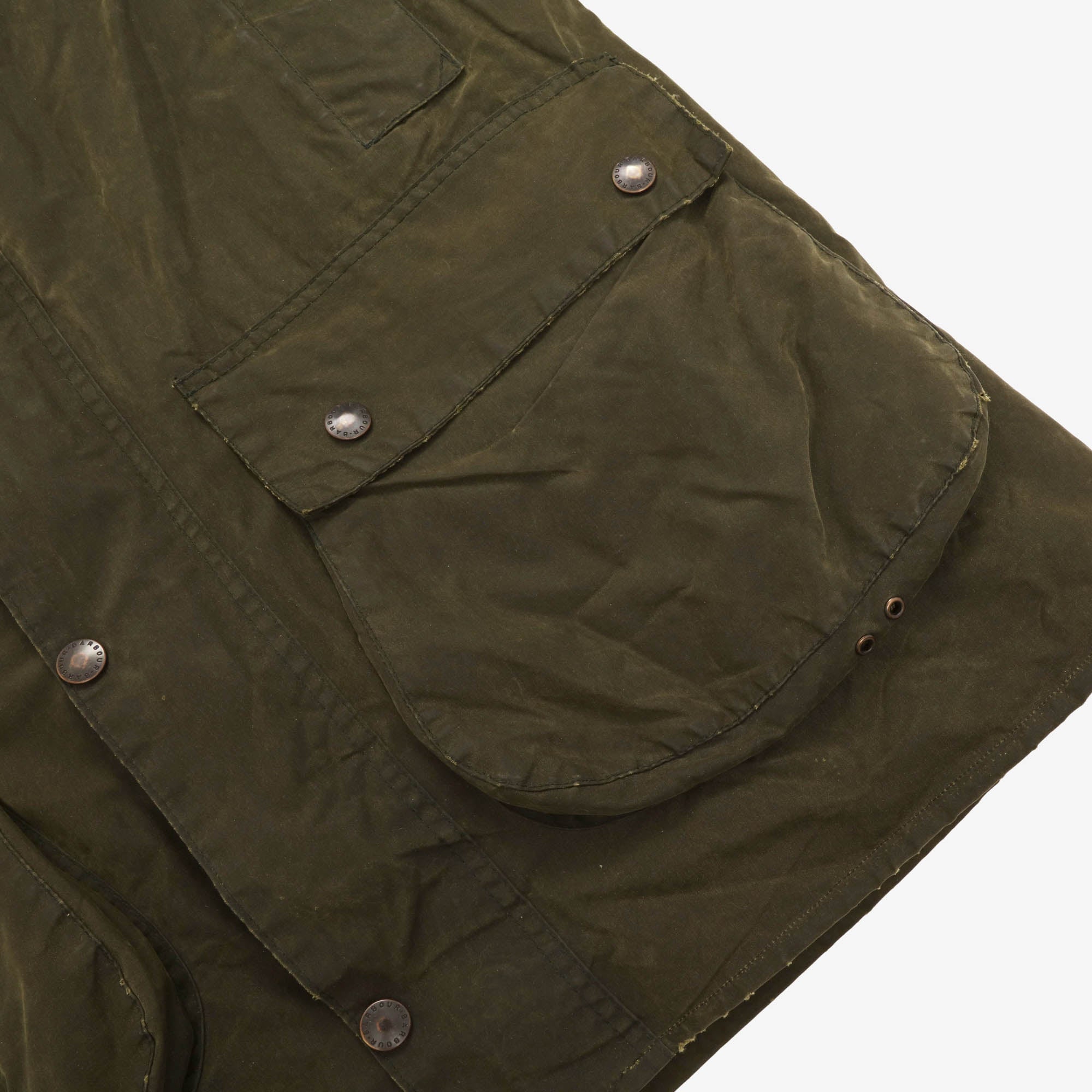 Vintage Border Waxed Jacket + Liner