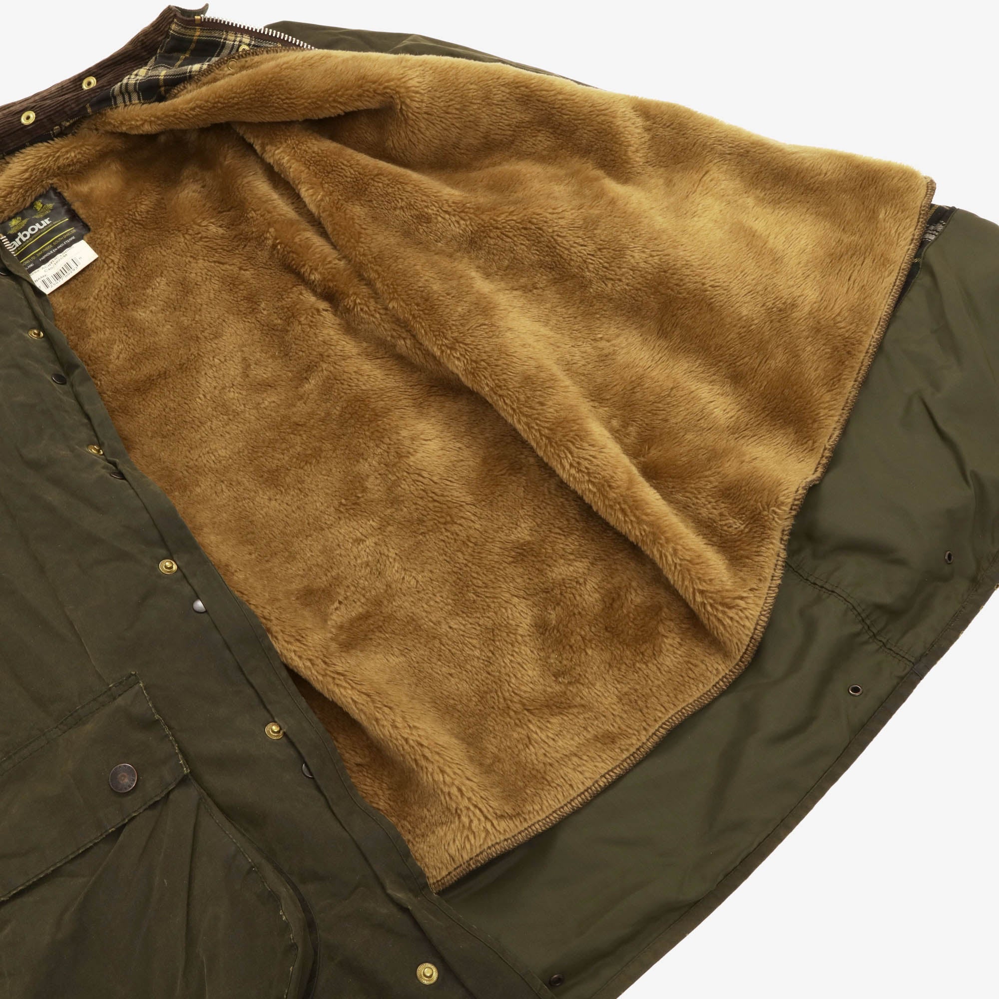 Vintage Border Waxed Jacket + Liner