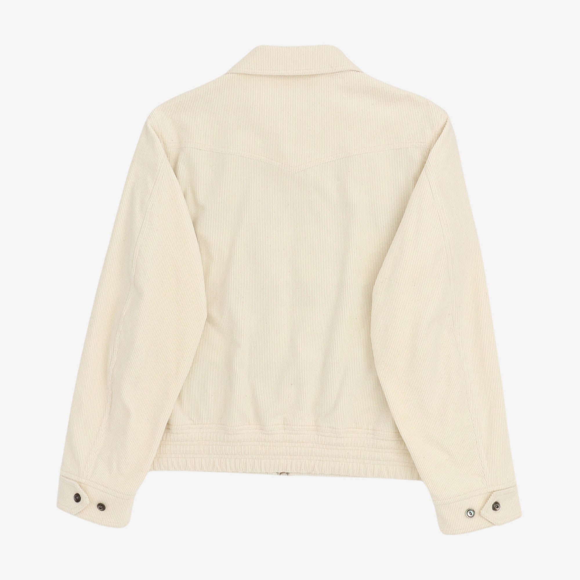 Corduroy Cinch Back Blouson
