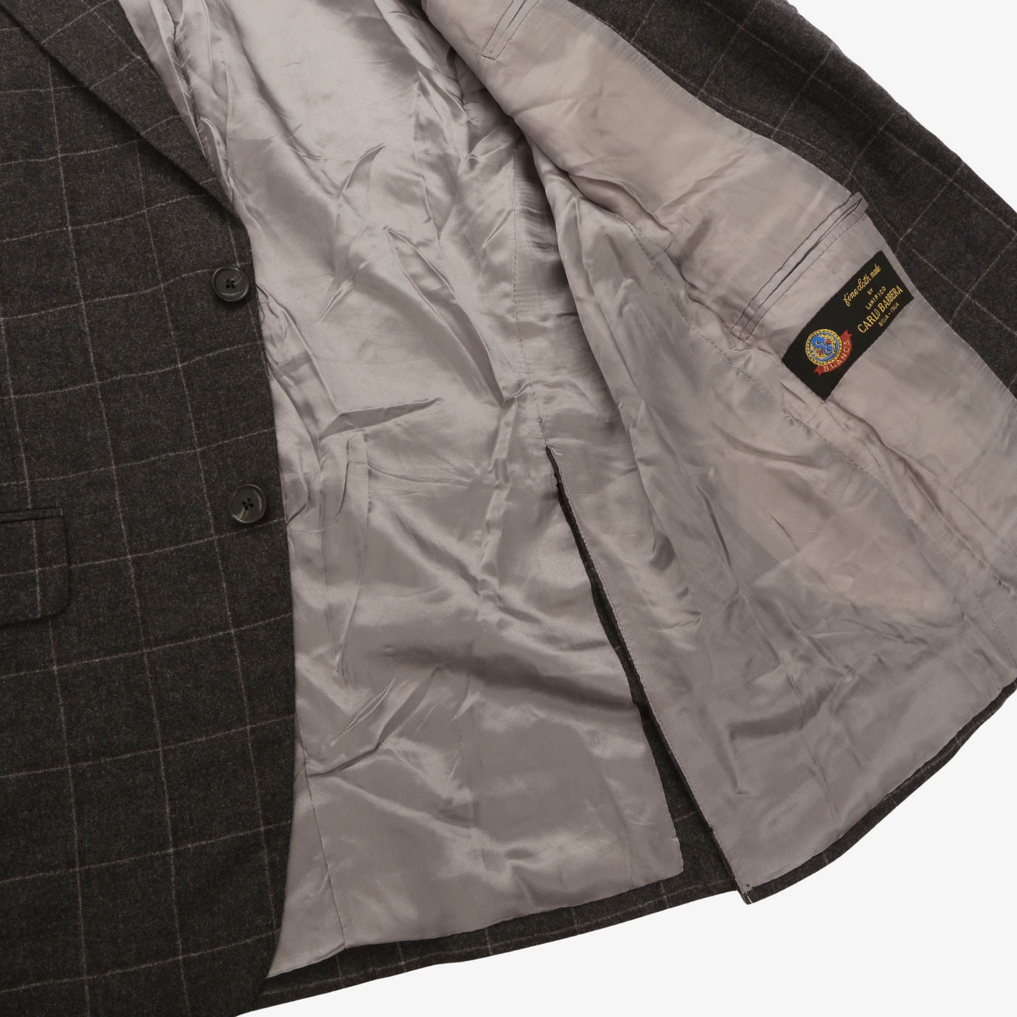 Wool Check Suit (Saks Fifth Avenue)