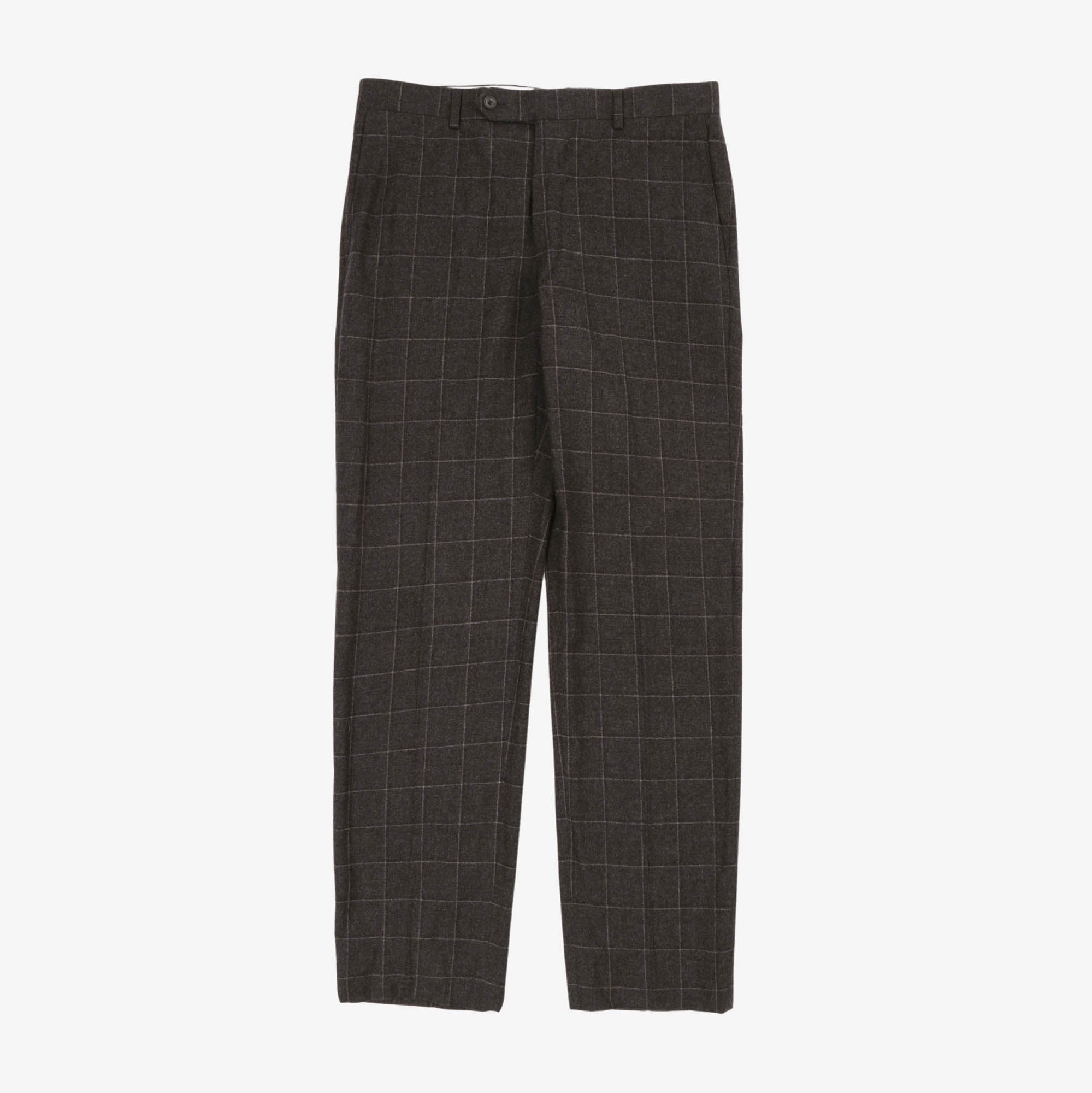 Wool Check Suit (Saks Fifth Avenue)